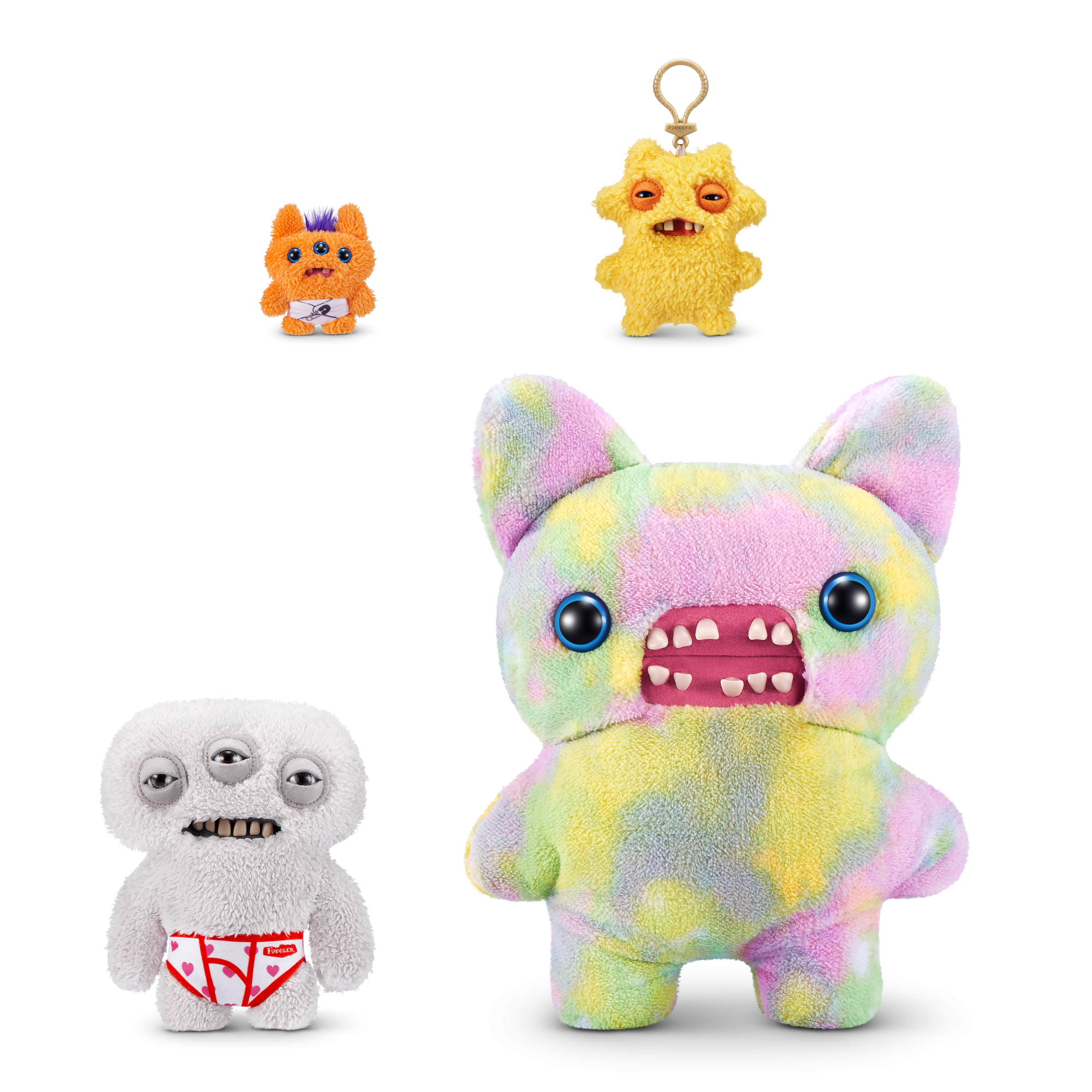 Плюшевая игрушка Zuru Fuggler ANNOYED ALIEN - Grey Плюшевая игрушка Zuru Fuggler ANNOYED ALIEN - Grey