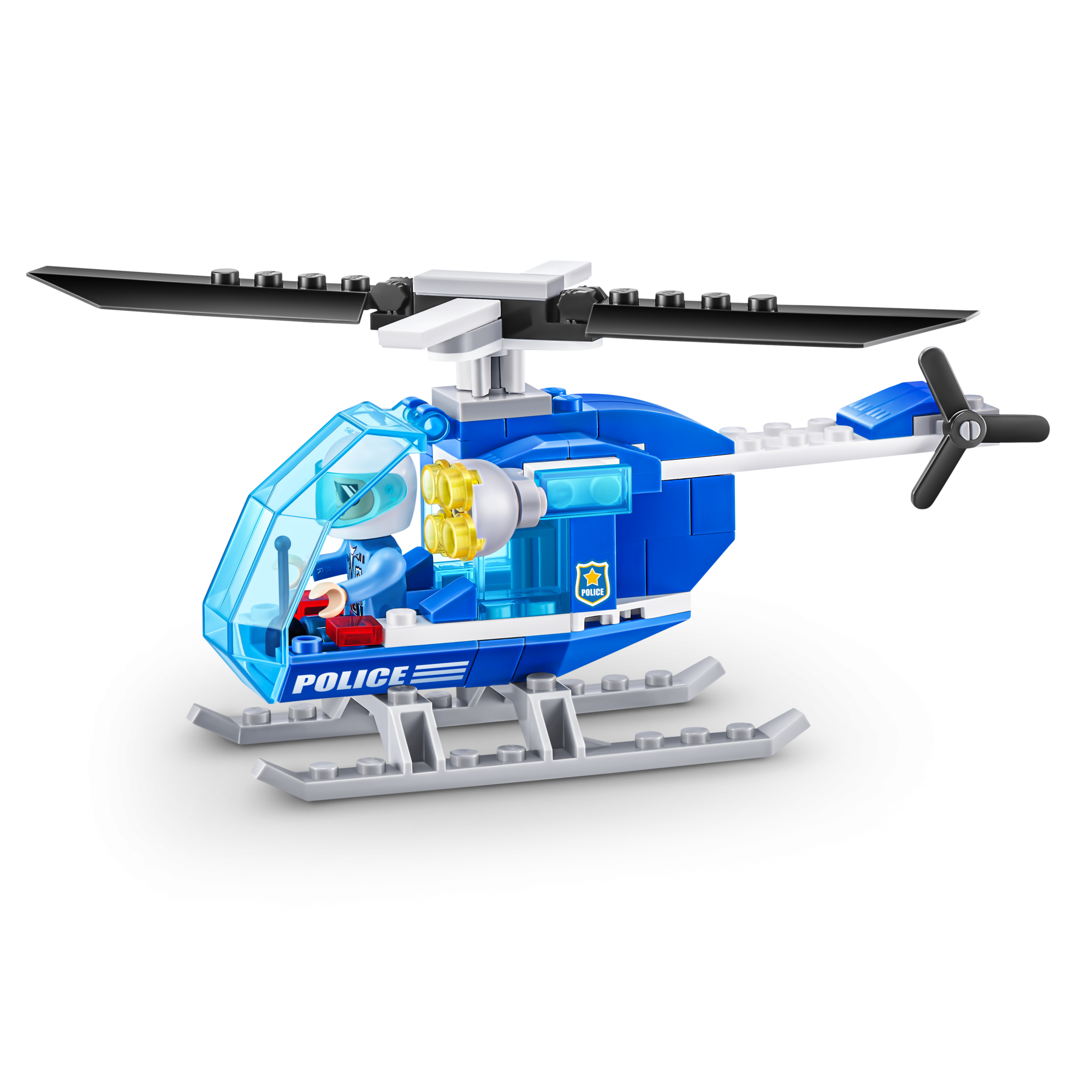 Конструктор ZURU MAX "Городские приключения" Полицейский участок S1, 321 дет.