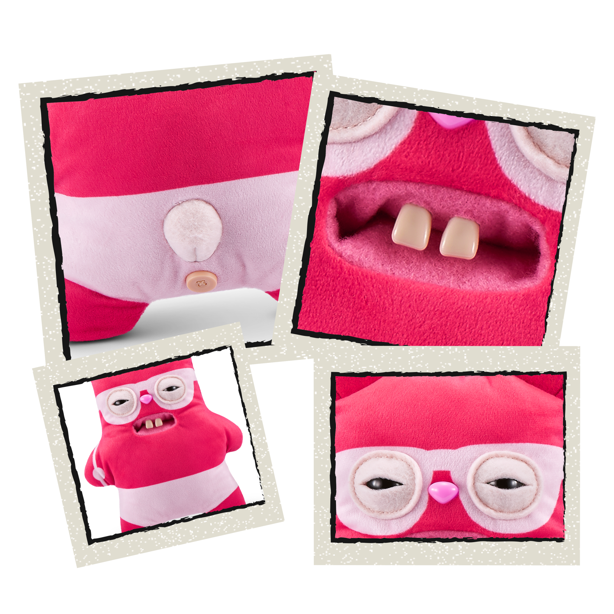 Плюшевая игрушка Zuru Fuggler Rabid Rabbit - red