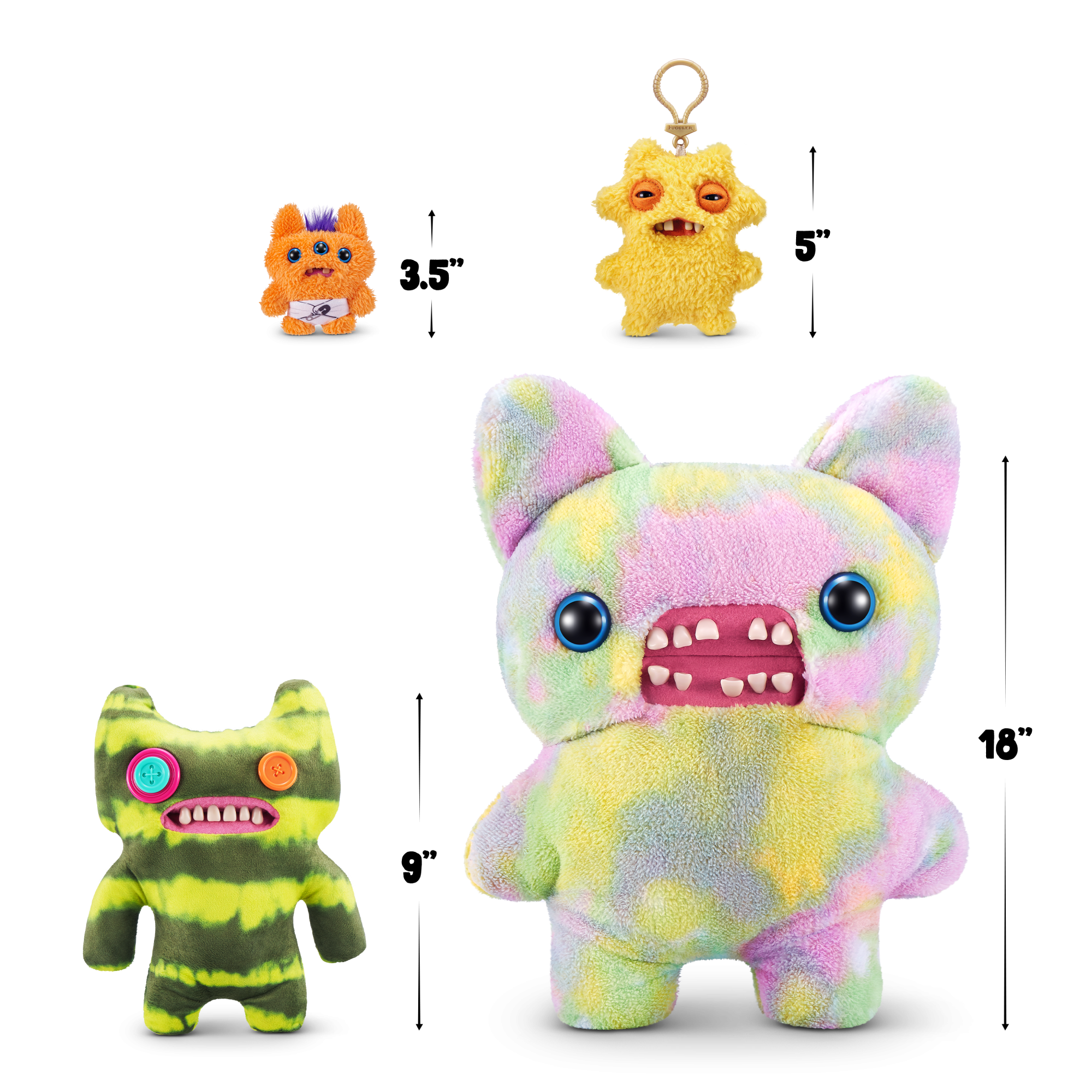 Плюшевая игрушка Zuru Fuggler INDECISIVE MONSTER