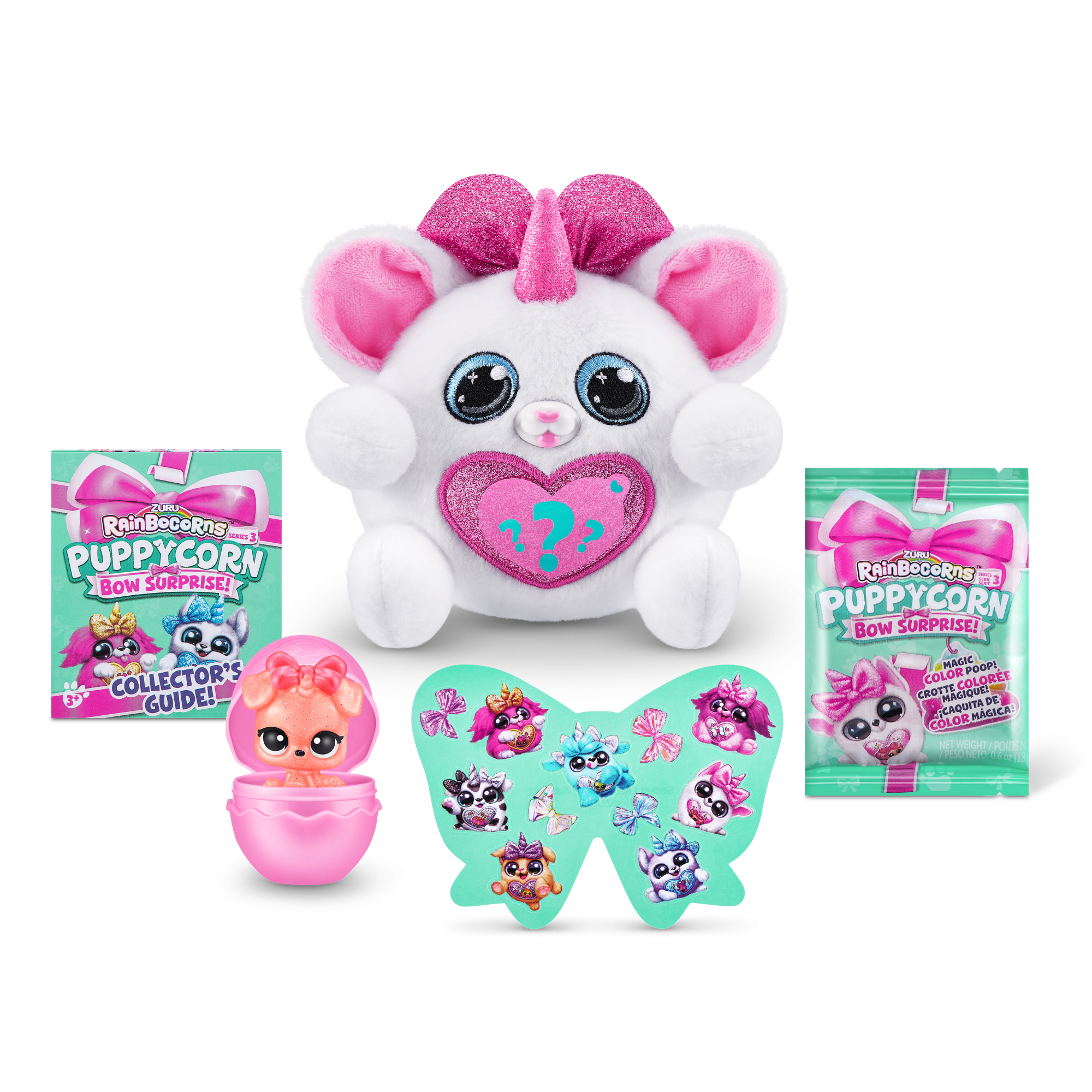 Игровой набор-сюрприз ZURU Rainbocorns Sparkle Puppycorn S6 с акс. в асс.
