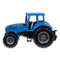 Трактор WELLY 16 см, инерц. мех., синий