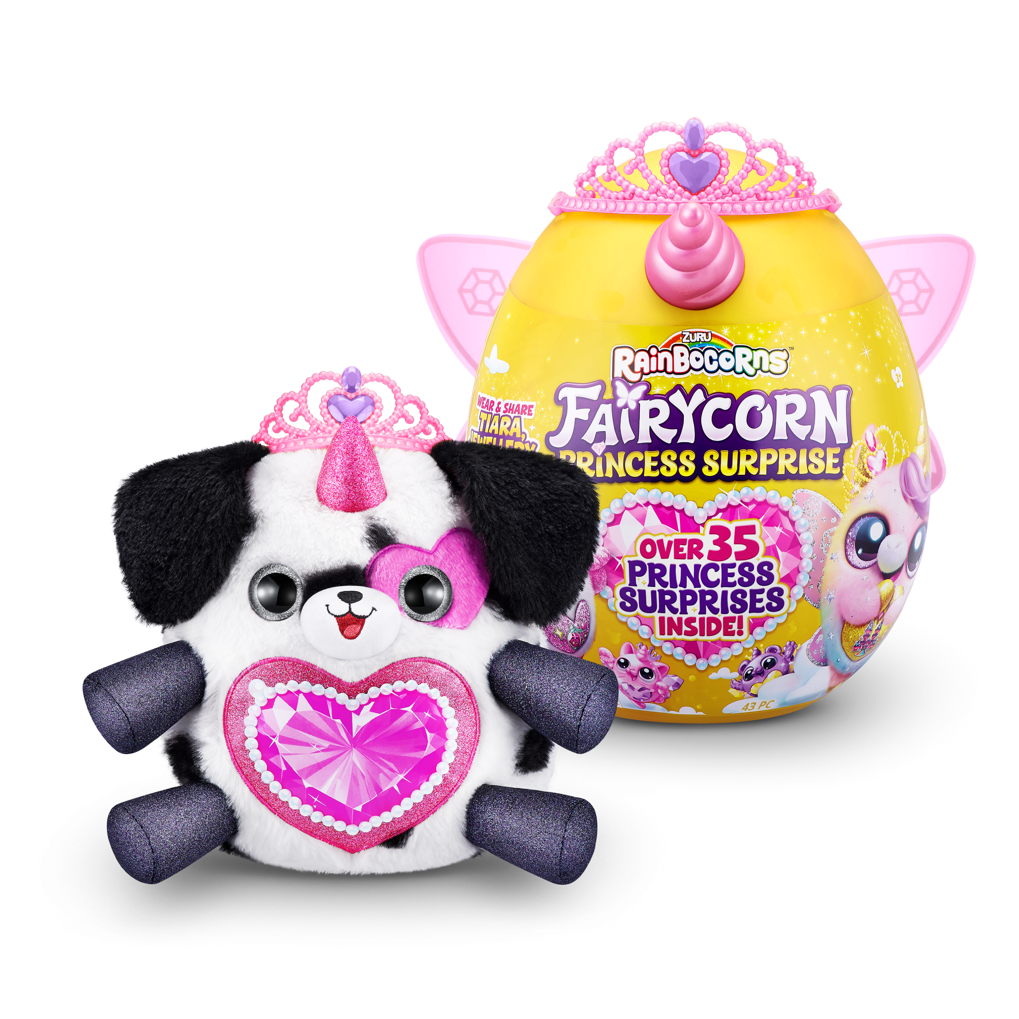 Игровой набор-сюрприз ZURU Rainbocorns Fairycorn Princess S6 с акс. в асс.