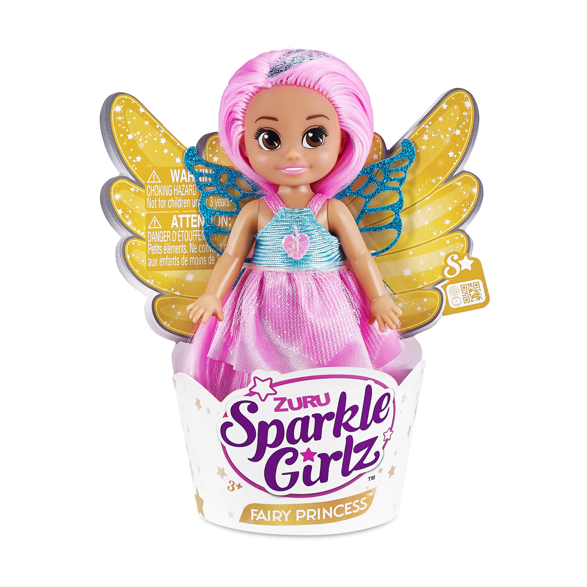 Мини-кукла ZURU Sparkle Girlz "Фея" в асс., дисплей-бокс 24шт.