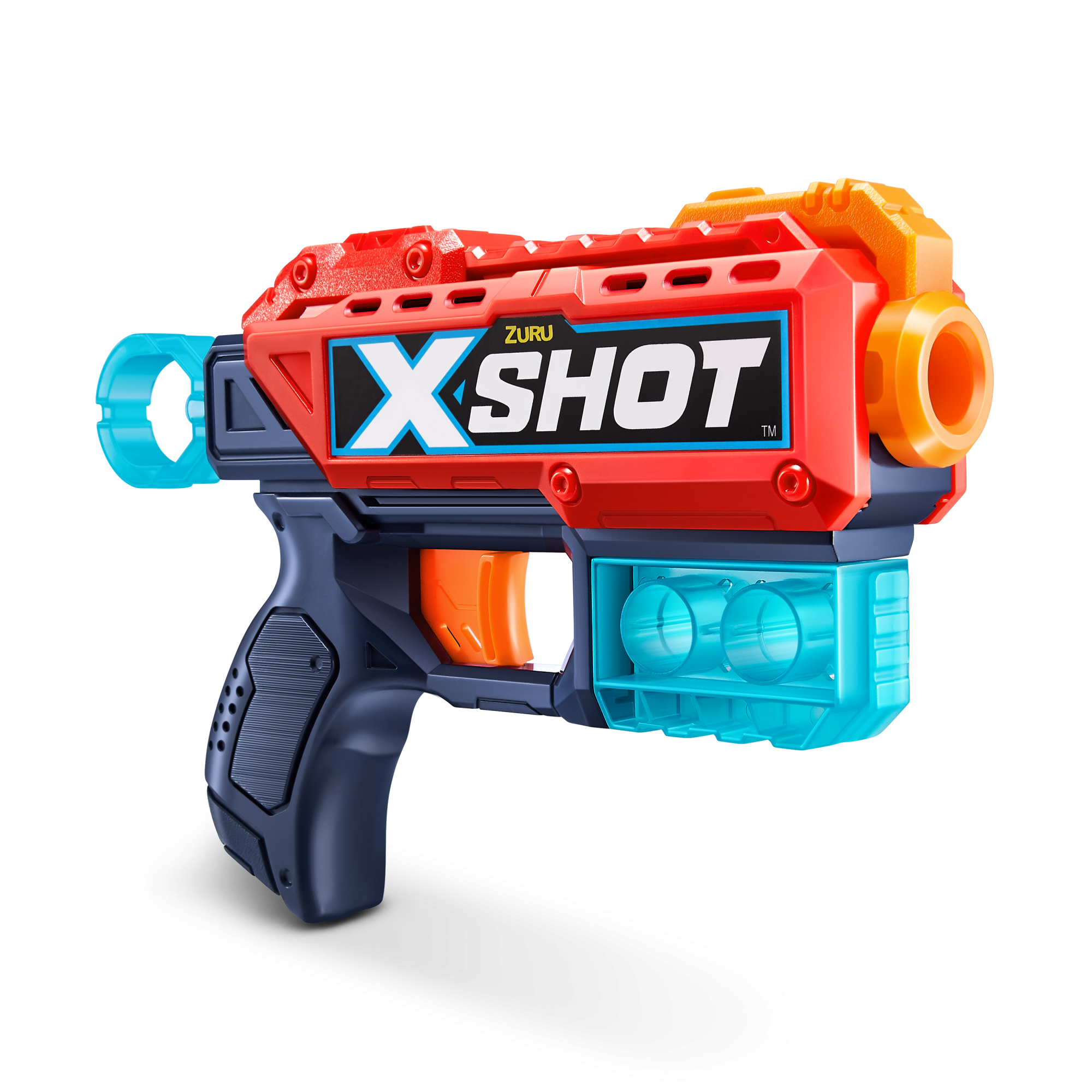 Игровой набор ZURU X-Shot EXCEL Кикбэк ДУО (2 бластера, 6 мишеней, 8 снарядов)