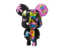 Конструктор Jaki "Bearbrick: Cyberblack"