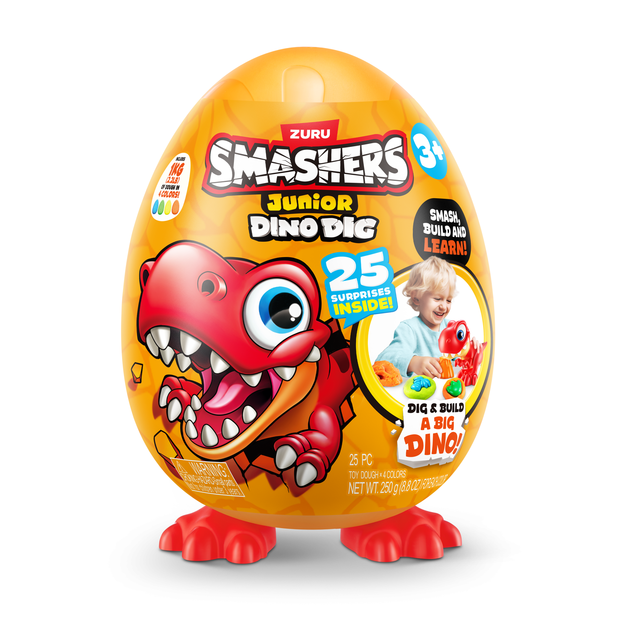 Игрушка ZURU Smashers Junior "Дино-раскопки"