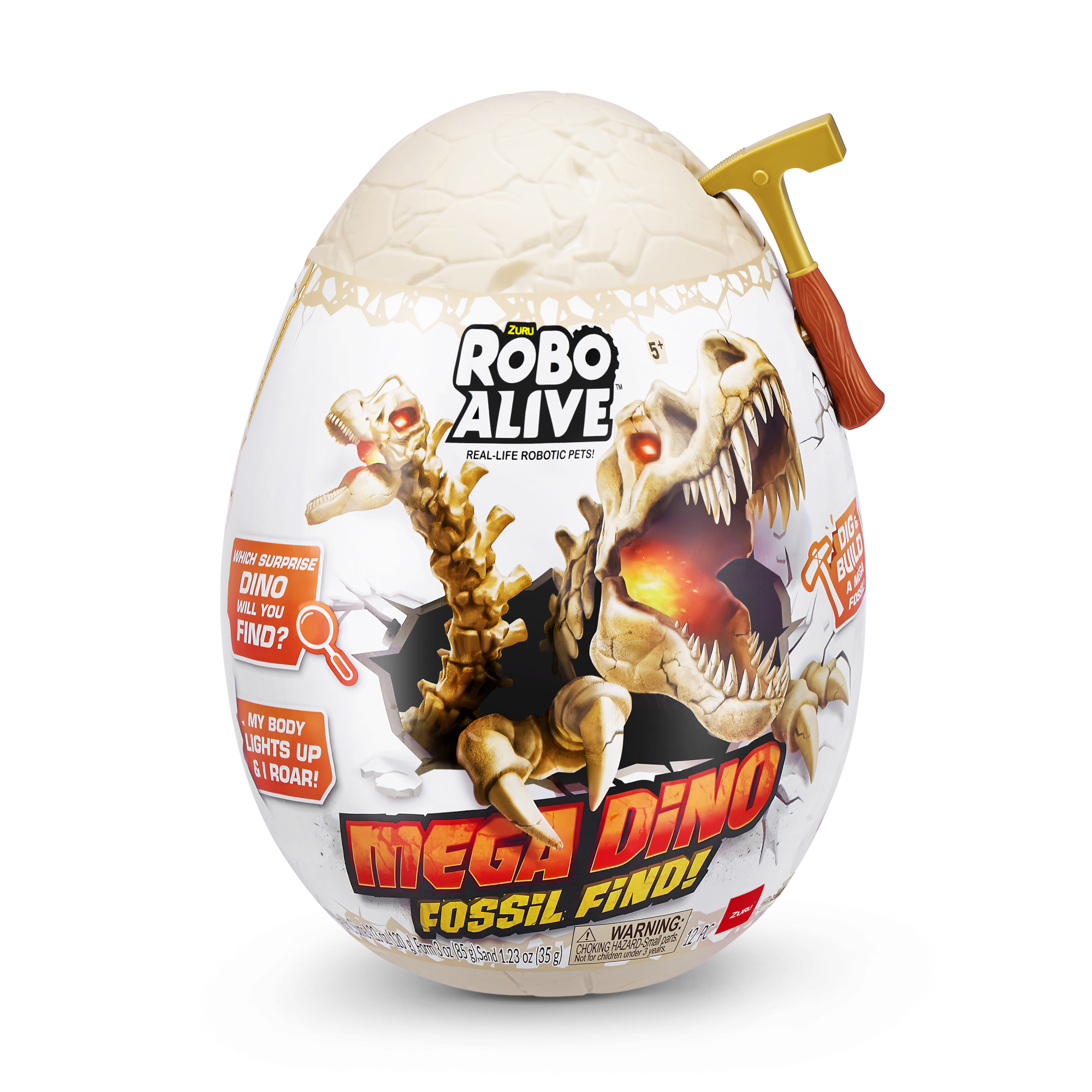 ZURU Robo Alive интерактивный Дино-раскопки Мега, игрушка-сюрприз