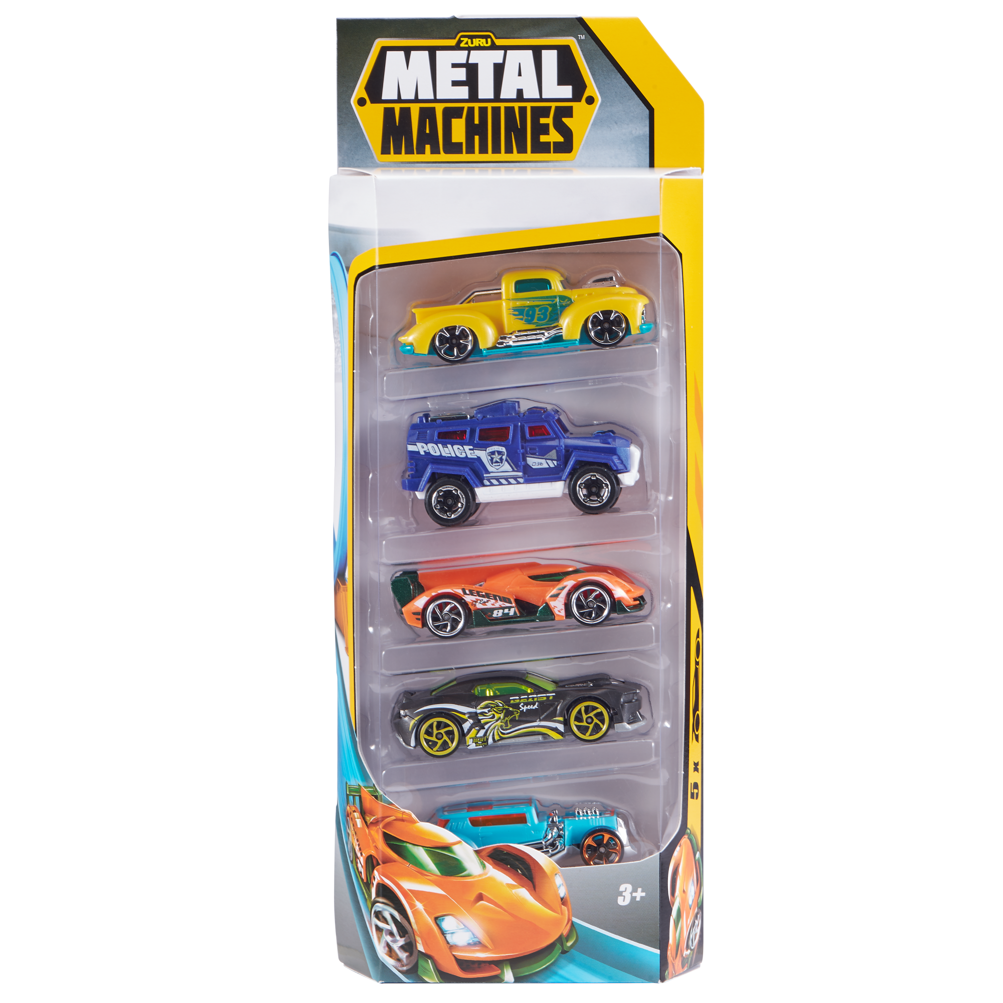 Набор машинок ZURU Metal Machines в асс., 5шт. Набор машинок ZURU Metal Machines в асс., 5шт.