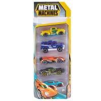 Набор машинок ZURU Metal Machines в асс., 5шт.