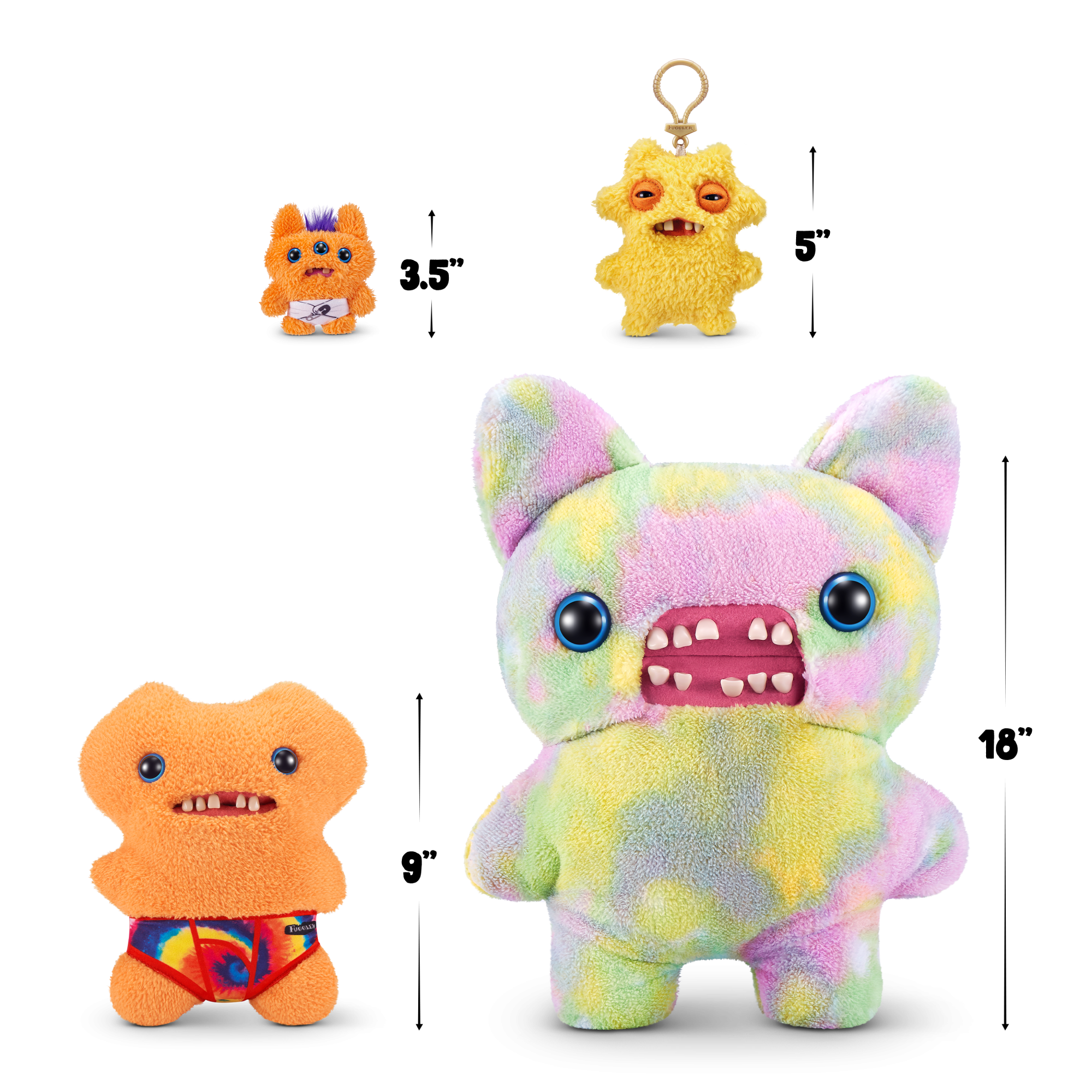 Плюшевая игрушка Zuru Fuggler MC GOO - Orange