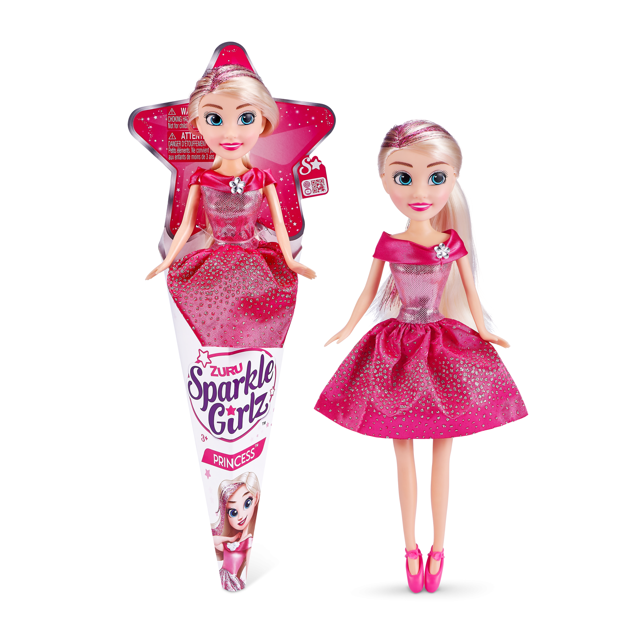Кукла ZURU Sparkle Girlz "Принцесса" в асс., дисплей-бокс 12шт.