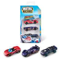 Набор машинок ZURU Metal Machines хамелеон в асс., 3шт.