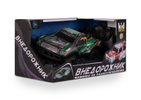 Машинка Р/У Kid Rocks 1:24 Внедорожник-пикап, зеленый