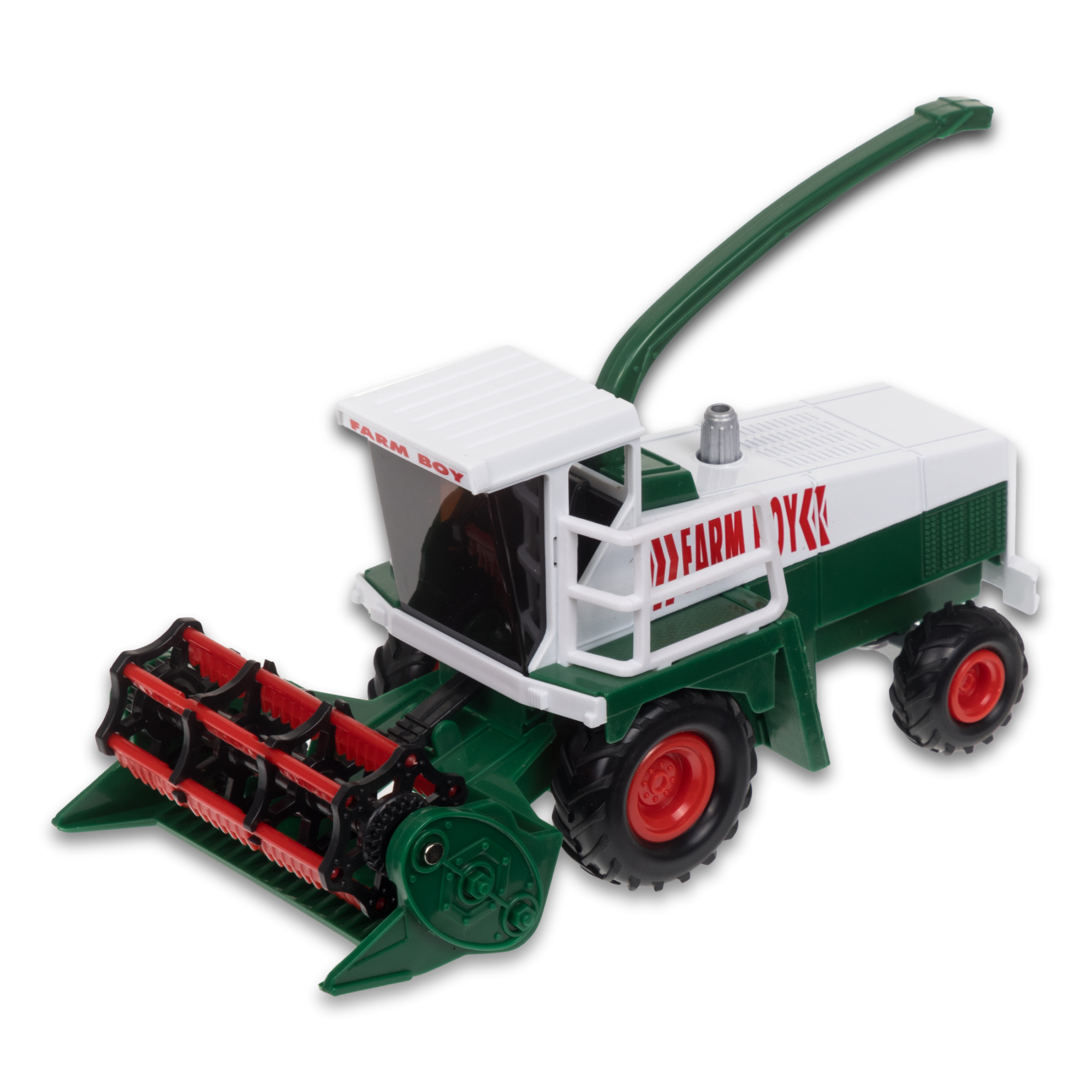 Комбайн WELLY с жаткой, 26 см, инерц. мех., зеленый