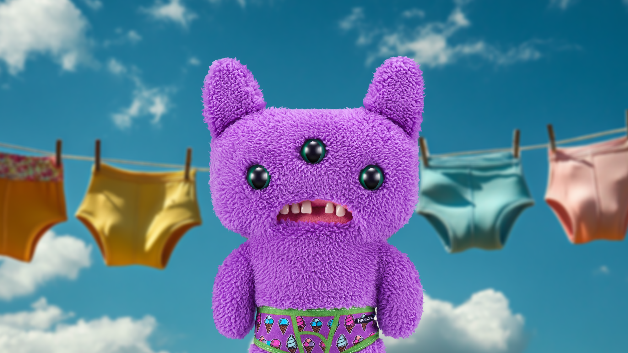 Плюшевая игрушка Zuru Fuggler BF REKKO PURPLE