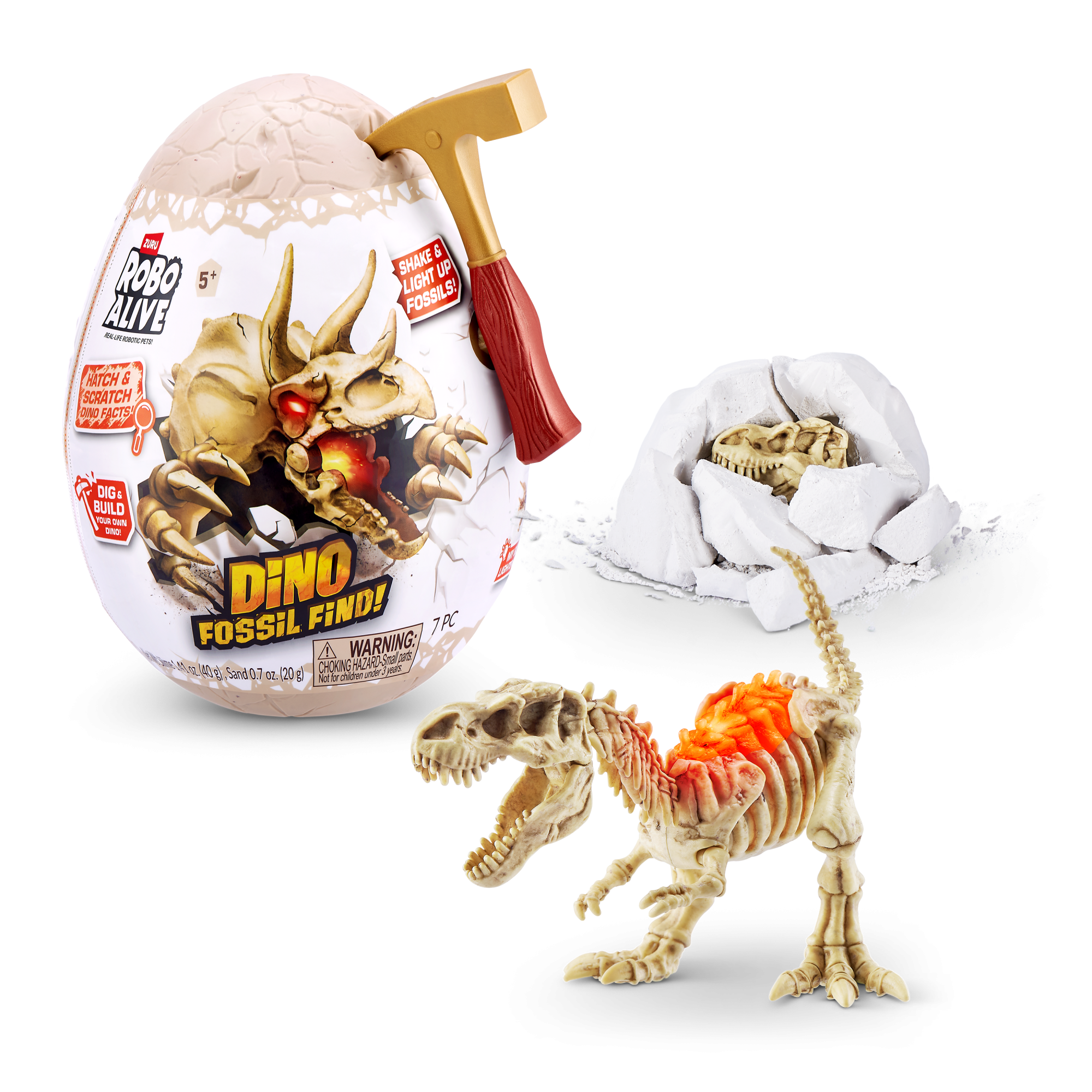 ZURU Robo Alive "Dino Fossil mini", игрушка-сюрприз