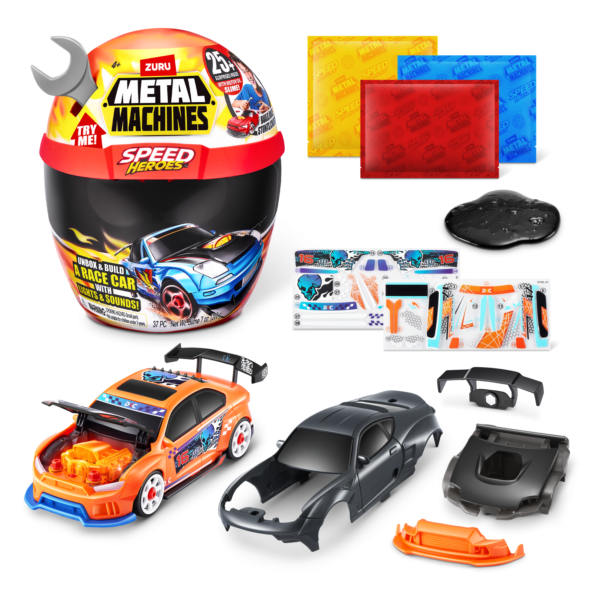 Игровой набор ZURU Metal Machines "Герои скорости" S1