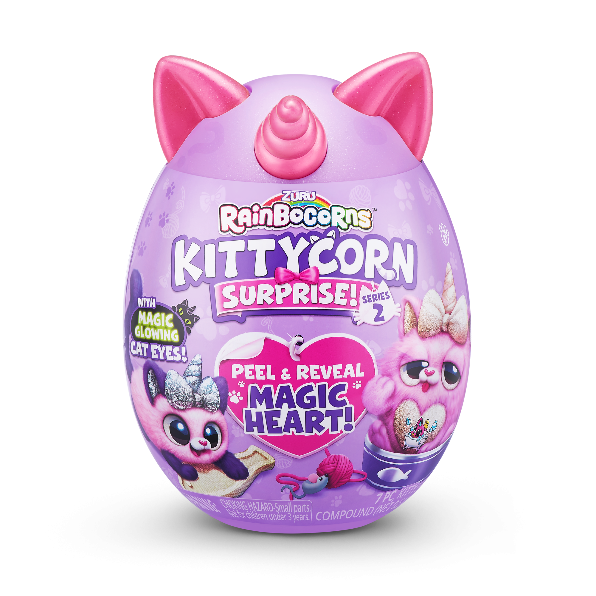 ZURU Rainbocorns Kittycorn S7 с акс., игрушка-сюрприз