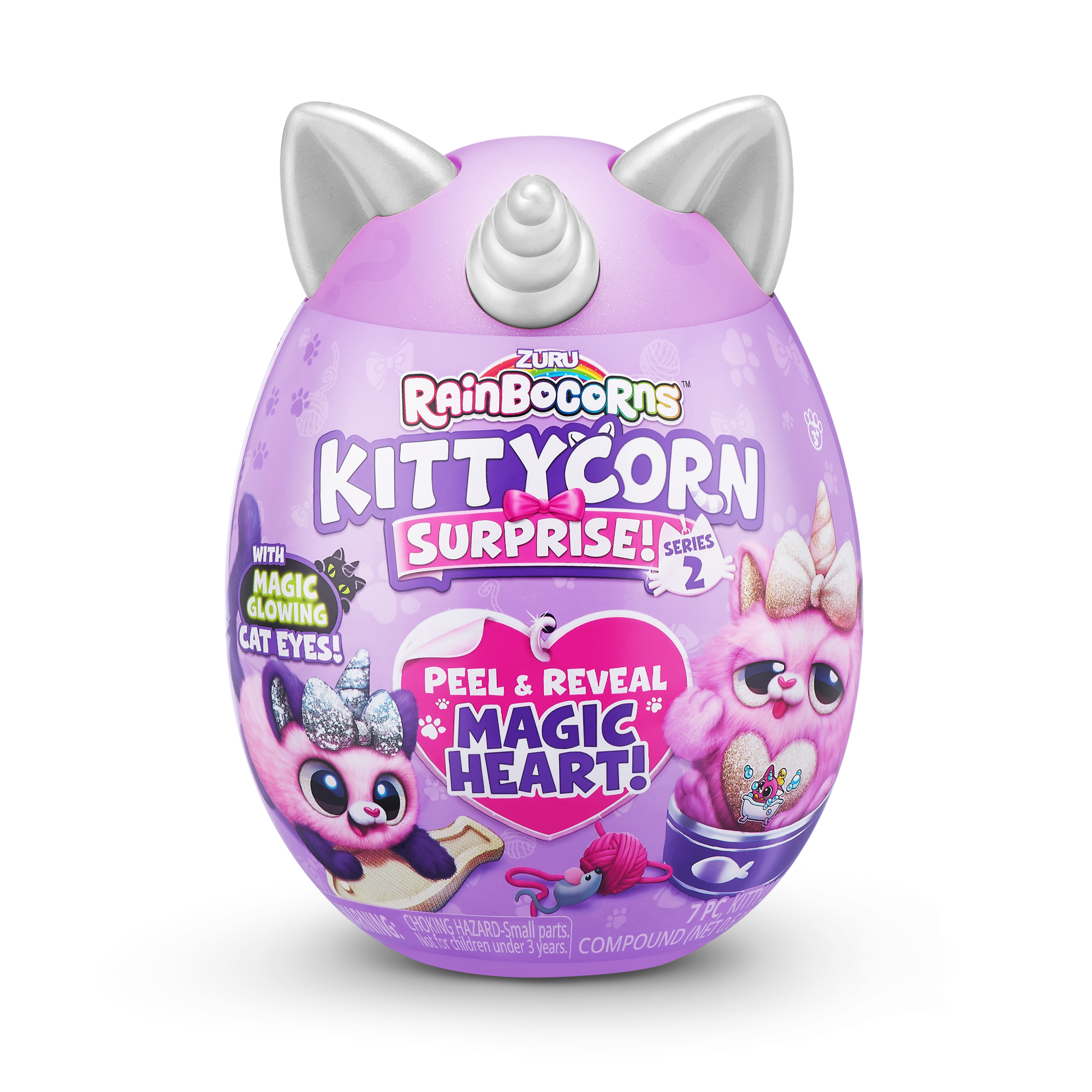 ZURU Rainbocorns Kittycorn S7 с акс., игрушка-сюрприз