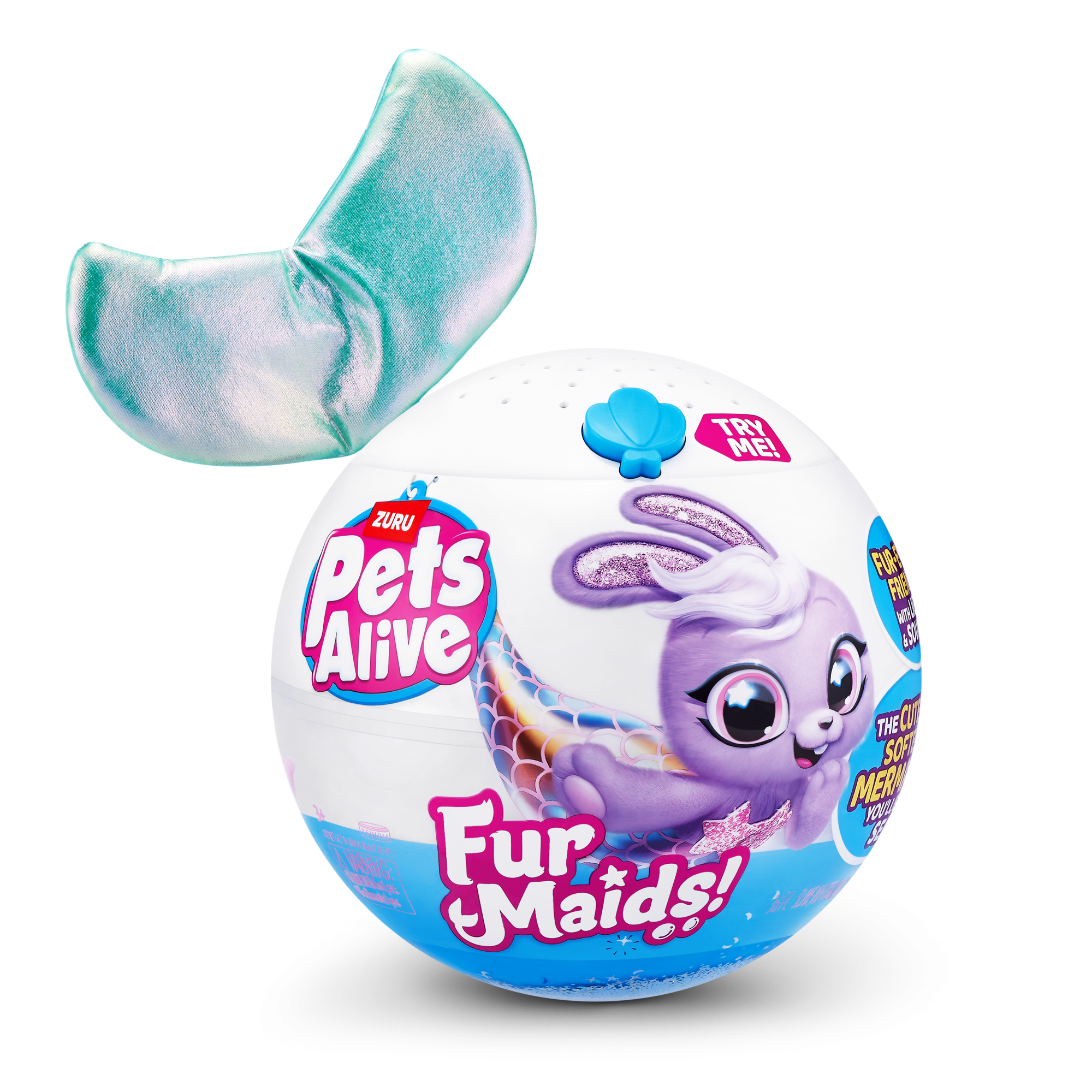Игровой набор ZURU Pets Alive Furmaids «Шар-сюрприз» в непрозрачной упаковке