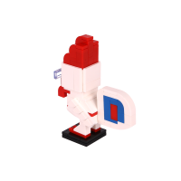 Конструктор Brick Labs "Бременские музыканты: Петух"