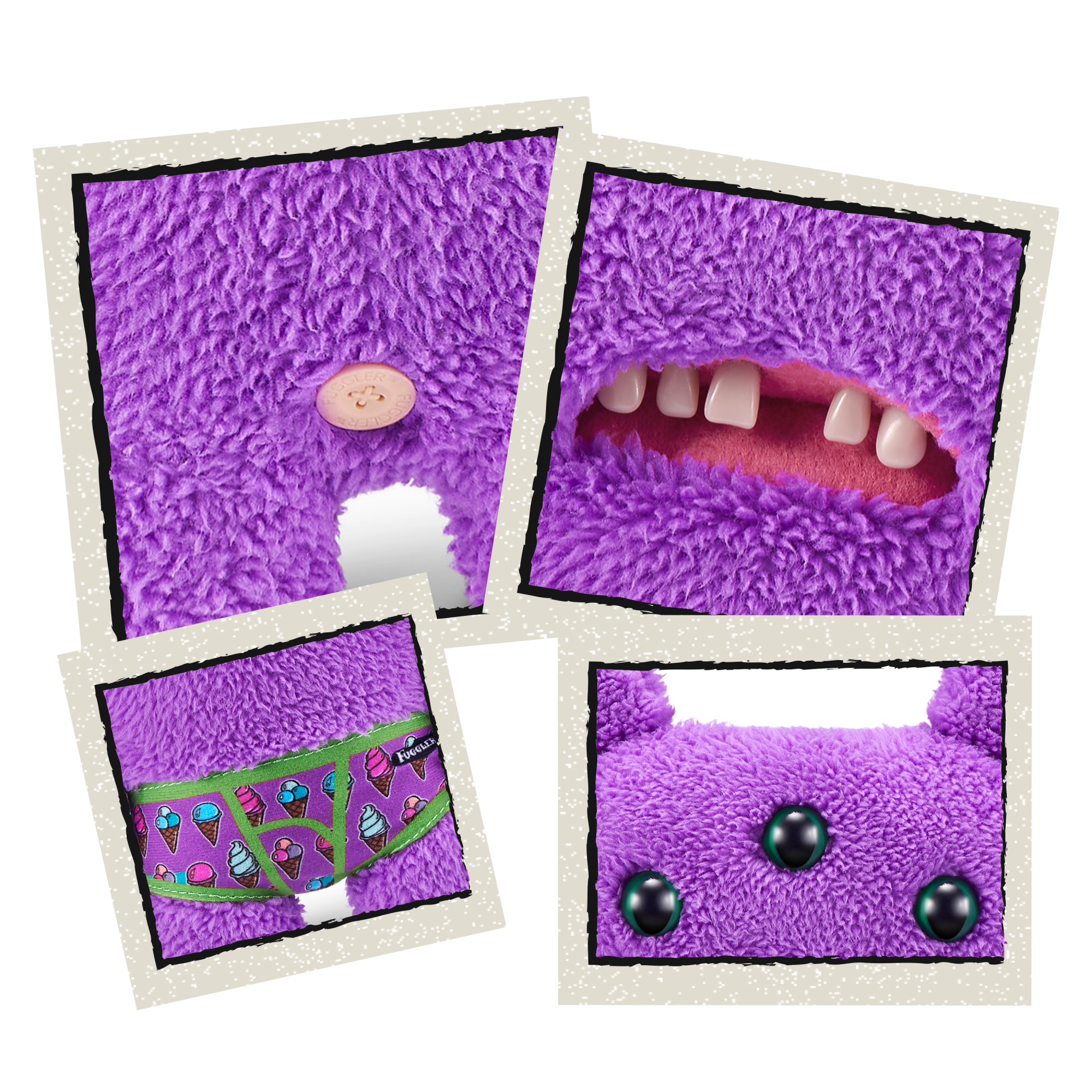 Плюшевая игрушка Zuru Fuggler BF REKKO PURPLE