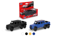 Машинка WELLY 1:38 Mercedeces-Benz G63 AMG 6X6, пруж. мех., цвет в асс.