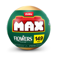 Игровой набор конструктор ZURU MAX Premium Flowers Building Bricks Collection (до 167 деталей)