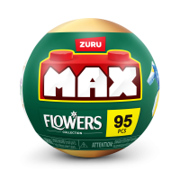 Игровой набор конструктор ZURU MAX Premium Flowers Building Bricks Collection (до 167 деталей)