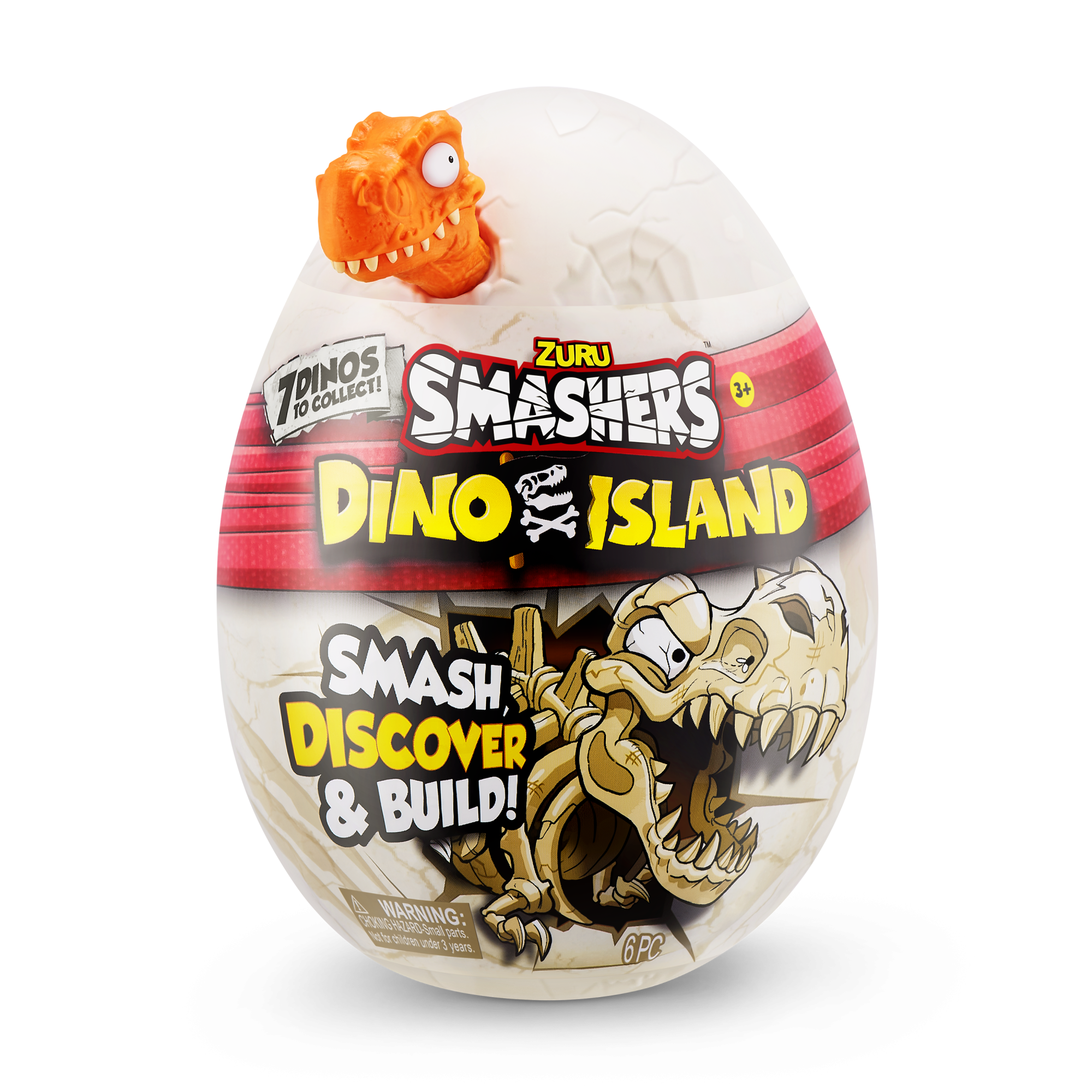 Игрушка Zuru Smashers: "Dino Island" Nano Egg, в ассортименте