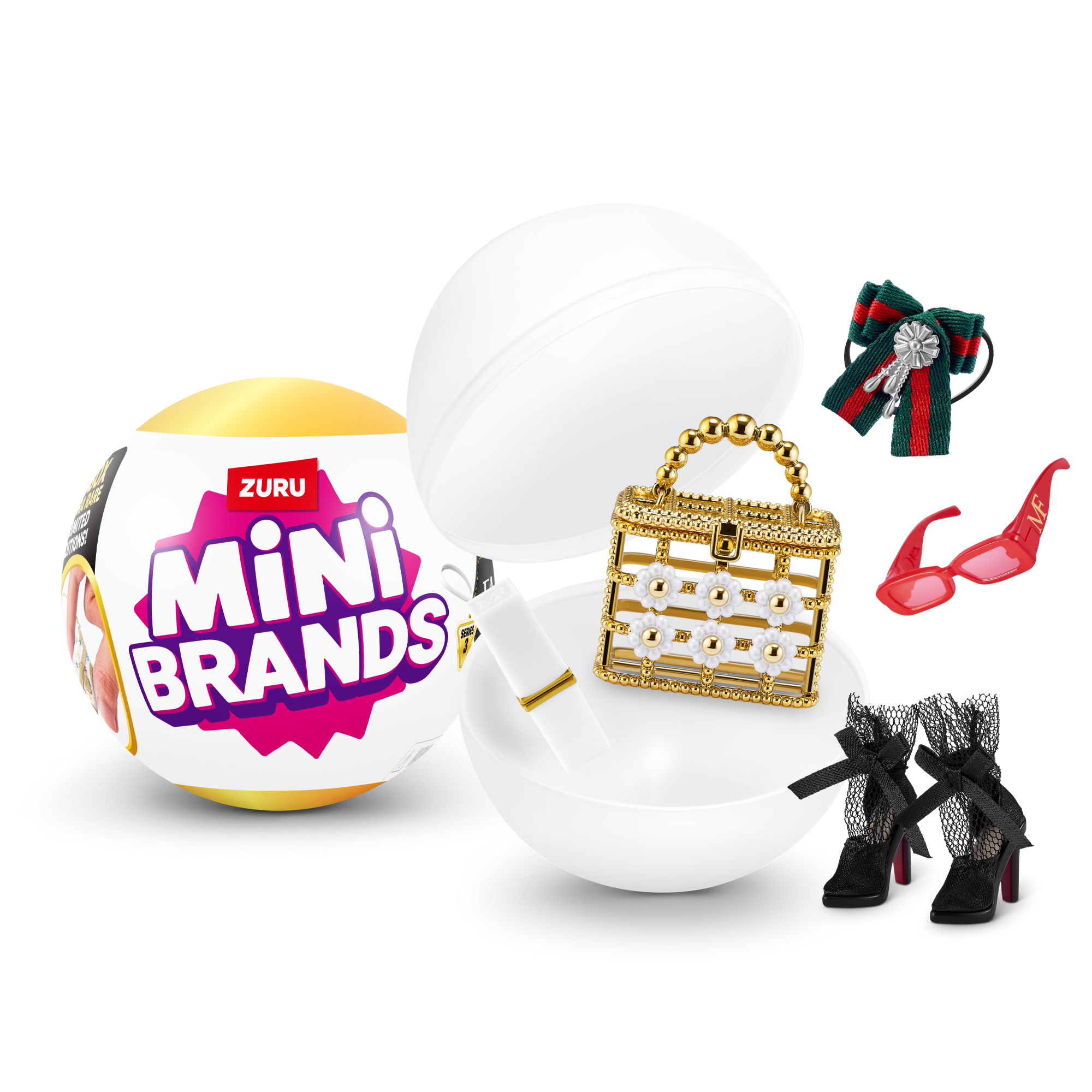 ZURU Mini Brands "Модные миниатюры" S3 с акс., игрушка-сюрприз, дисплей-бокс 13шт.