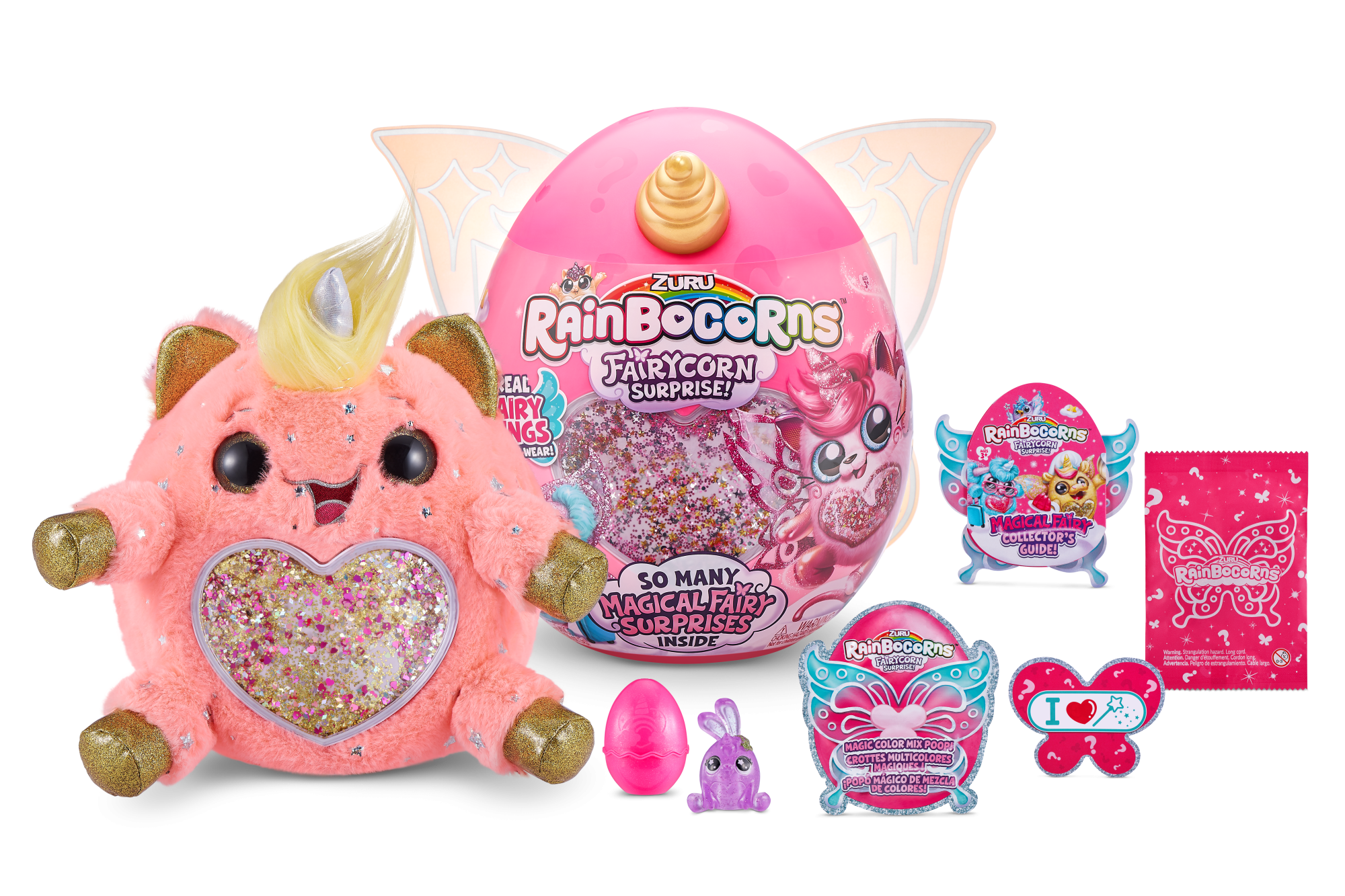 Игровой набор-сюрприз ZURU Rainbocorns Sequin Fairycorn S4 с акс. в асс. Игровой набор-сюрприз ZURU Rainbocorns Sequin Fairycorn S4 с акс. в асс.