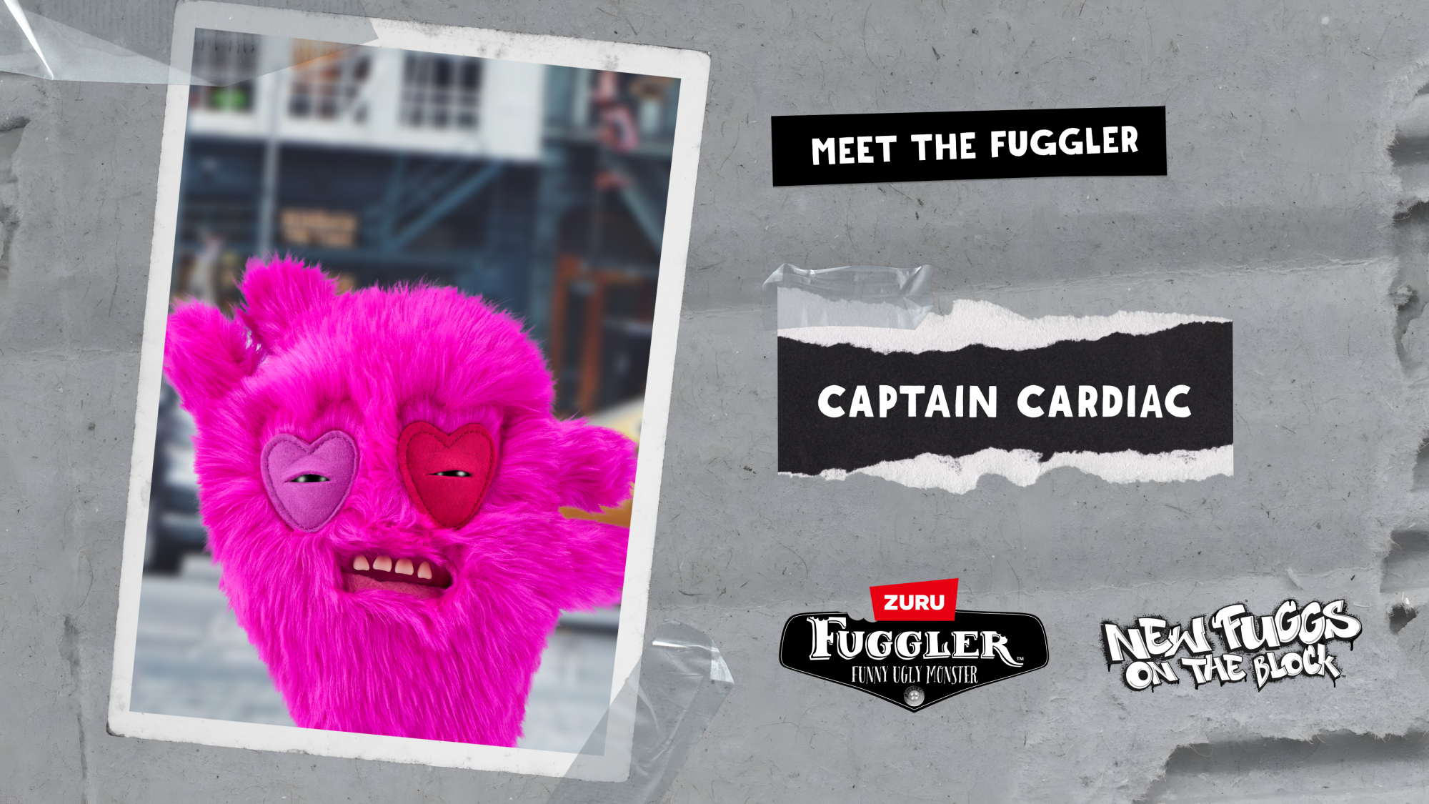 Плюшевая игрушка Zuru Fuggler Captain Cardiac