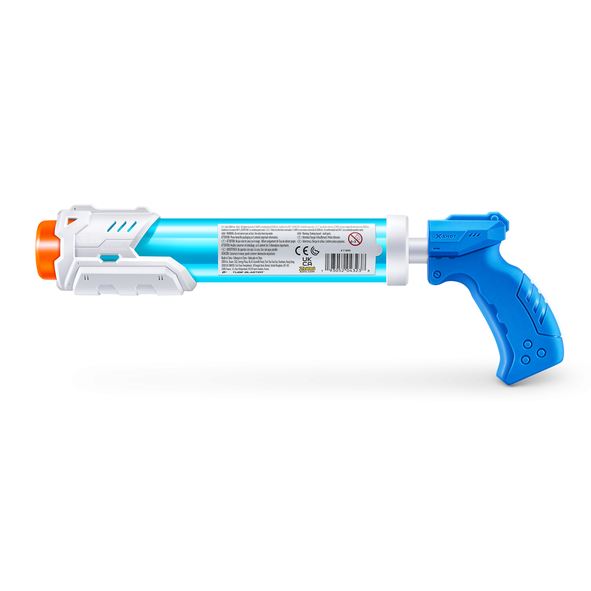 Бластер водный ZURU X-Shot Water WATER WARFARE Тьюб Соукер малый, дисплей-бокс 16шт. Бластер водный ZURU X-Shot Water WATER WARFARE Тьюб Соукер малый, дисплей-бокс 16шт.