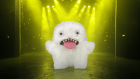 Плюшевая игрушка Zuru Fuggler Glow - Oogah Boogah - White