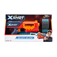Игровой набор ZURU X-Shot EXCEL Квикслайд (бластер, 16 снарядов)