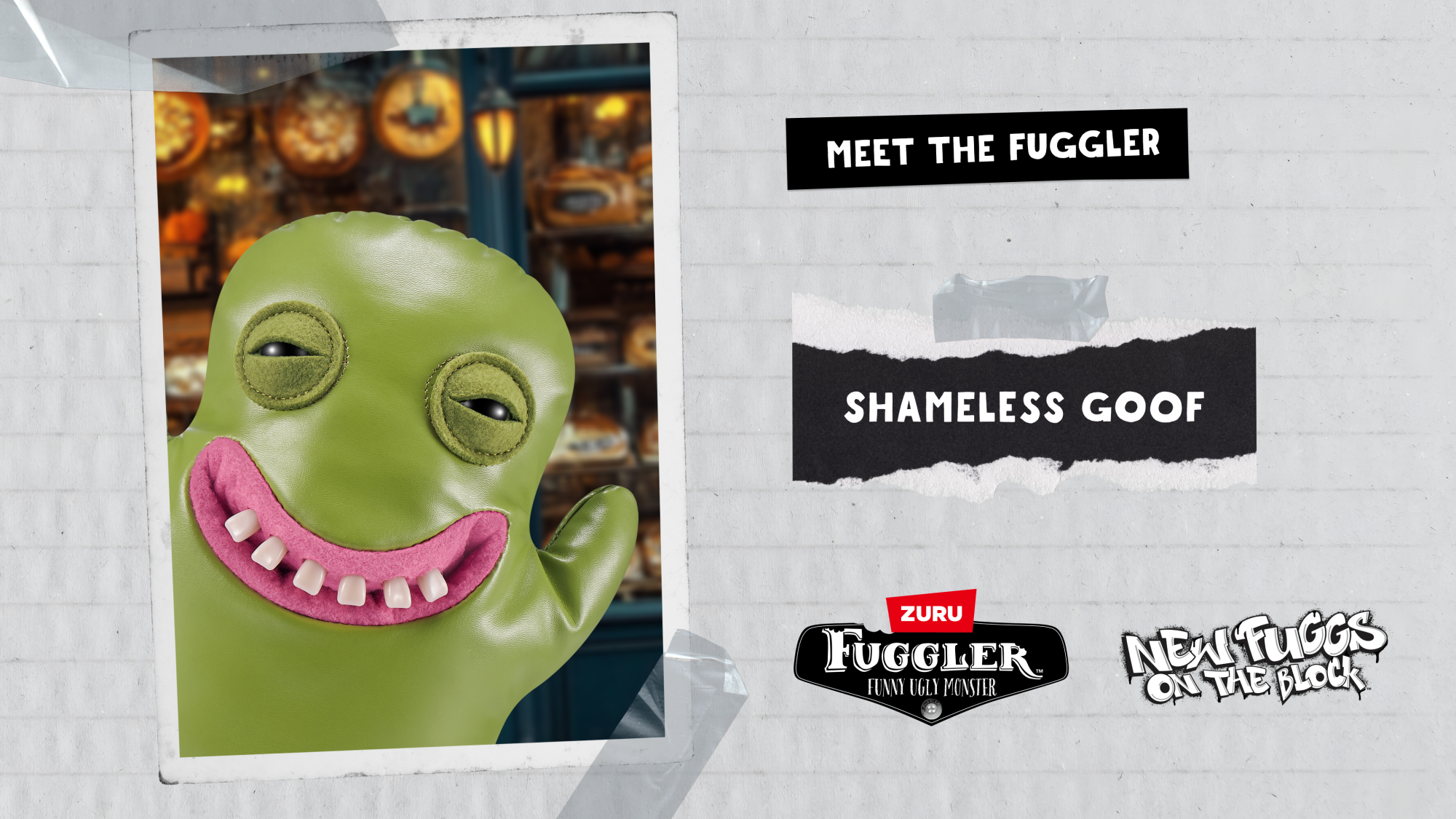 Плюшевая игрушка Zuru Fuggler Shameless Goof