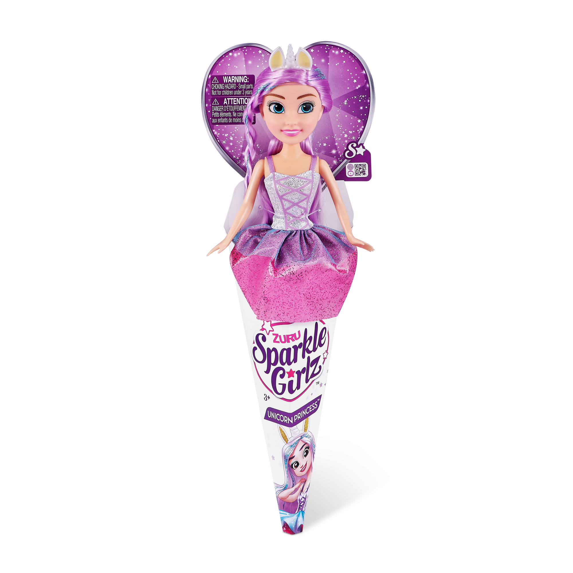 Кукла ZURU Sparkle Girlz "Принцесса единорогов" в асс., дисплей-бокс 12шт.