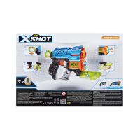 Игровой набор ZURU X-Shot DINO ATTACK Экстинкт (бластер, 1 мишень, 8 снарядов)