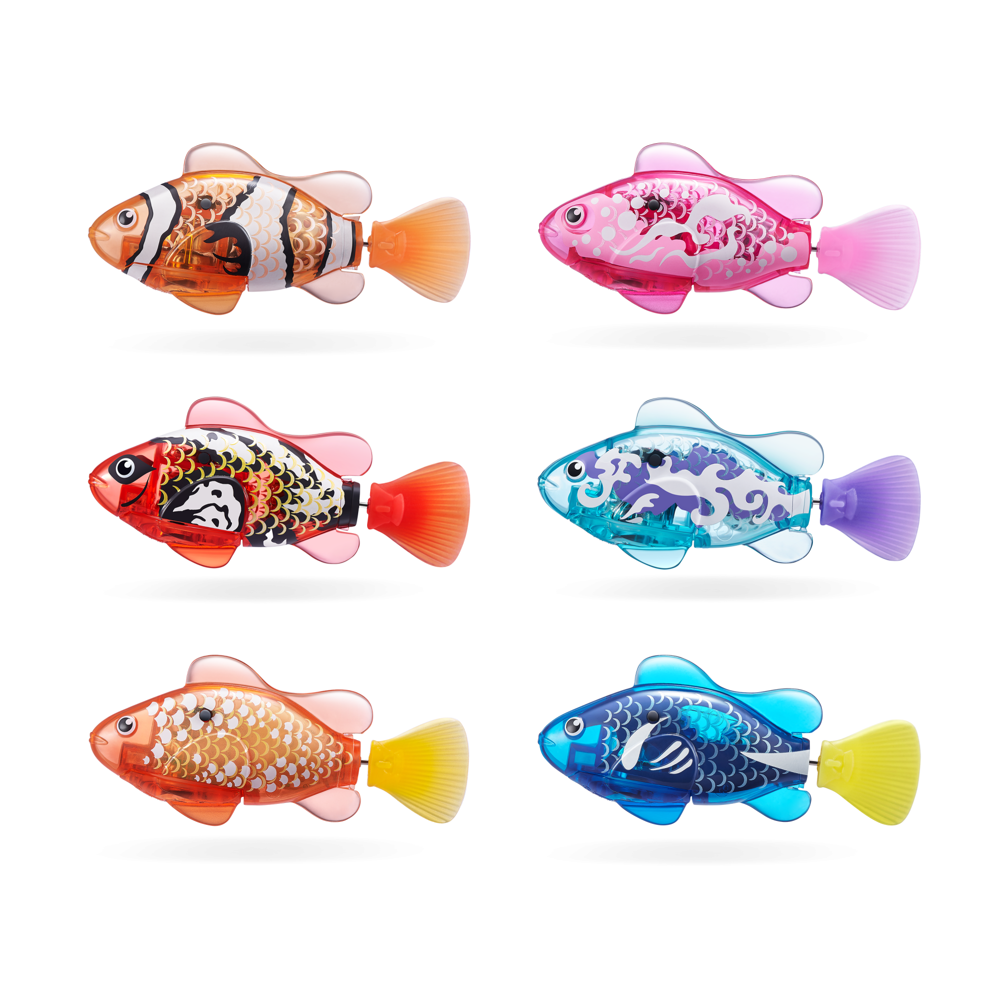 Игрушка ZURU Robo Alive интерактивная Рыбка S3 в асс., дисплей-бокс 12шт.