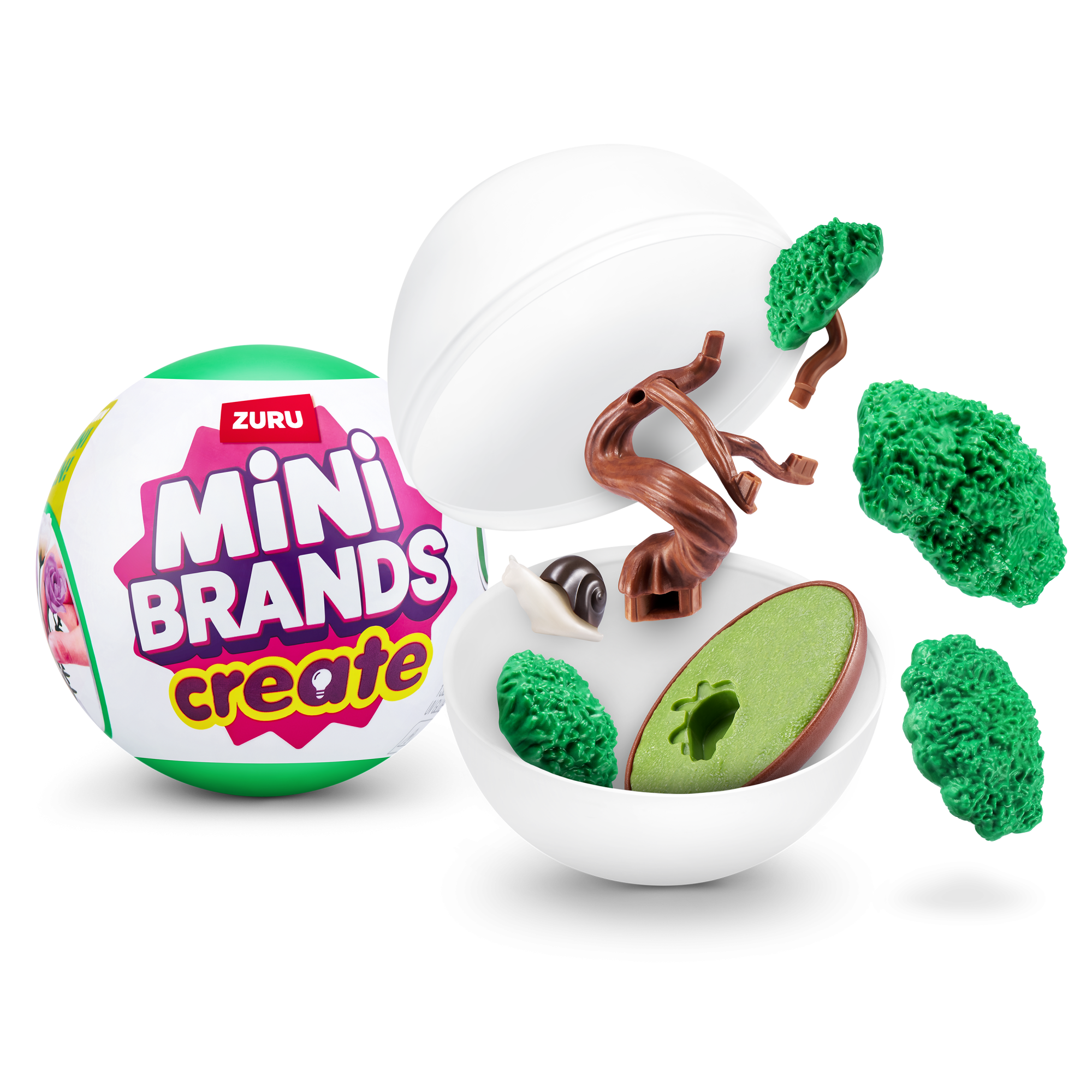 Игровой набор ZURU Mini Create Garden Capsule «Шар-сюрприз» в непрозрачной упаковке