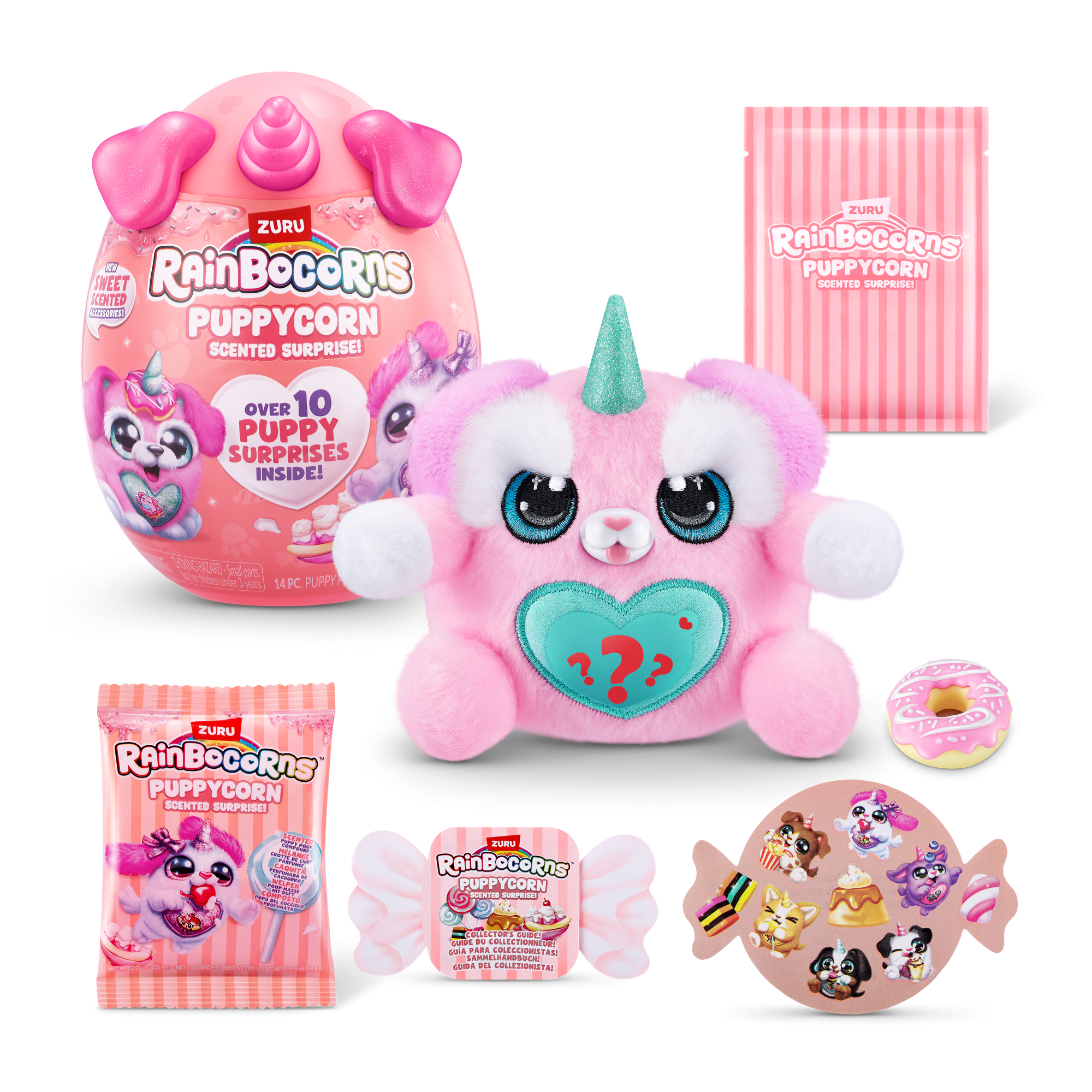 ZURU Rainbocorns Scent Puppycorn S8 с акс., игрушка-сюрприз