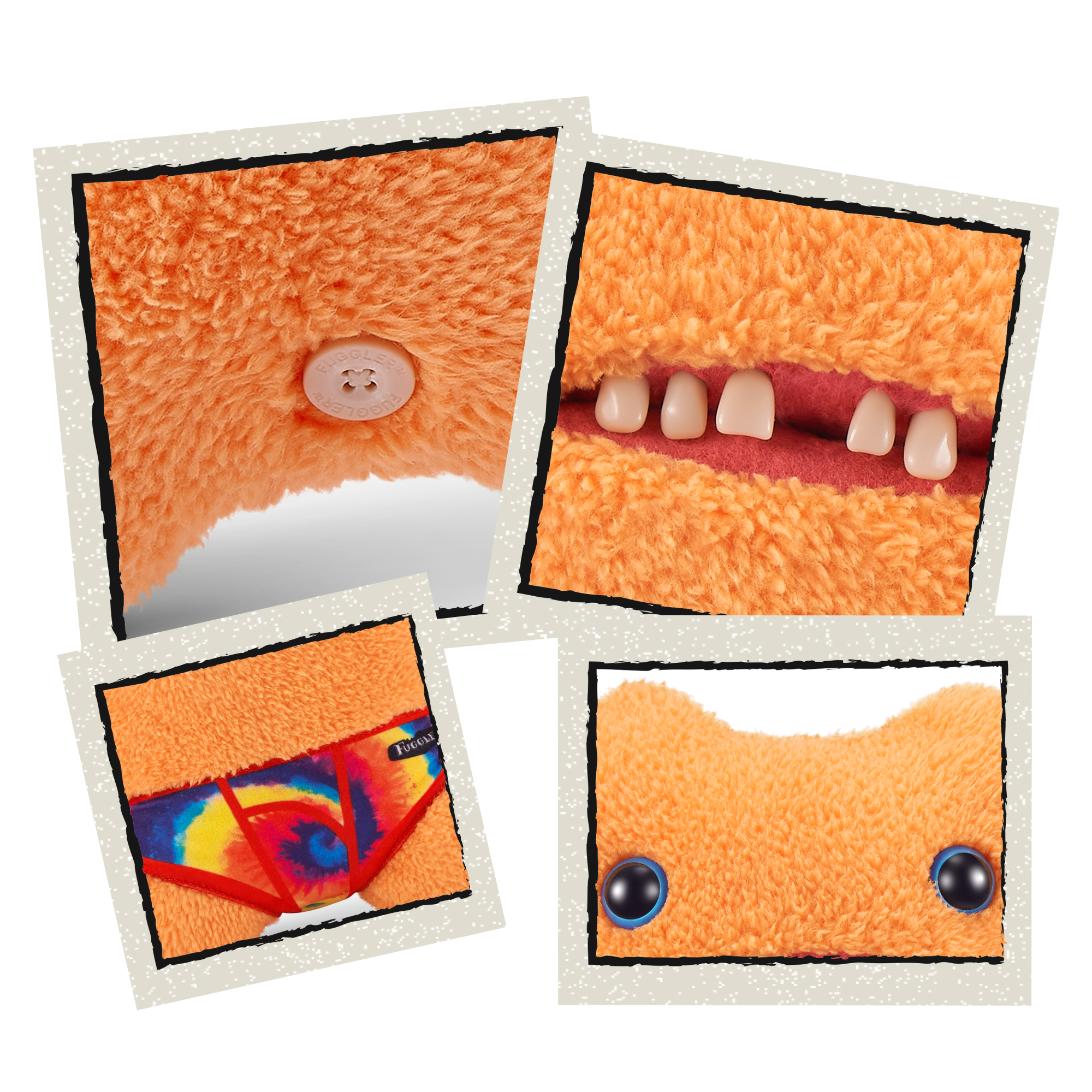 Плюшевая игрушка Zuru Fuggler MC GOO - Orange