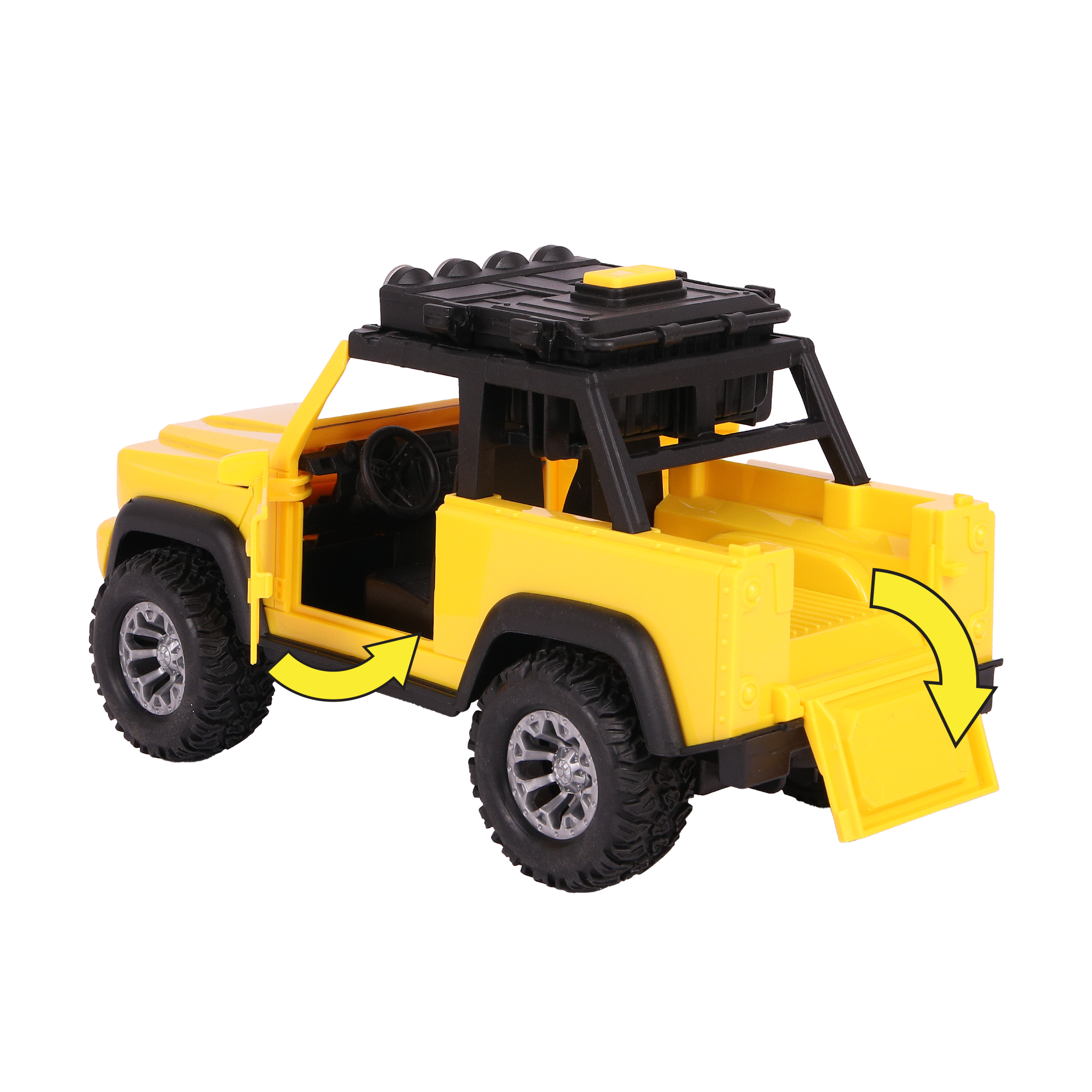 Игрушка машинка-внедорожник KID ROCKS,масштаб 1:18