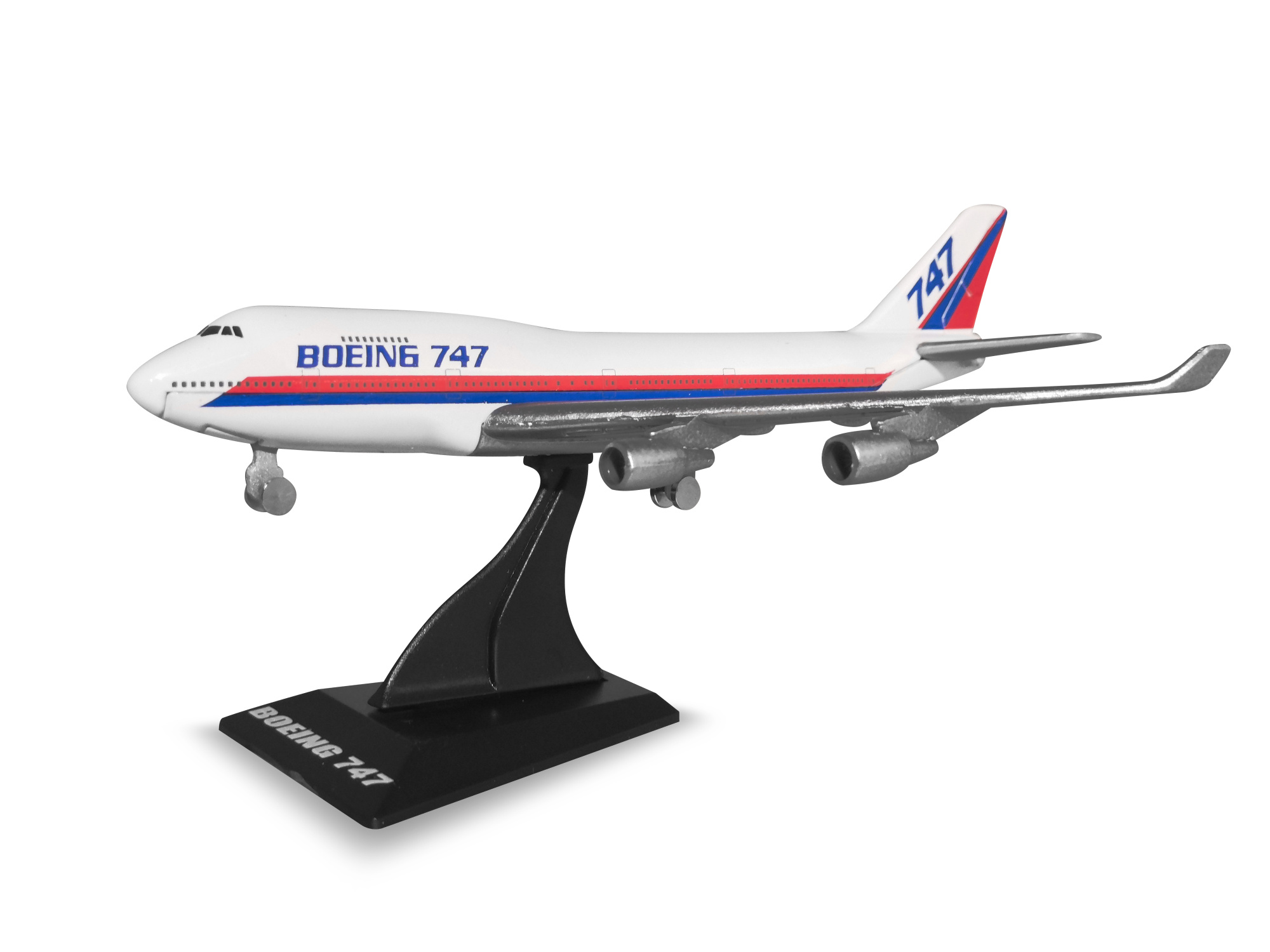 Самолет WELLY Boeing B747, 12-15 см