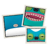 Плюшевая игрушка Zuru Fuggler Greedy Grinner