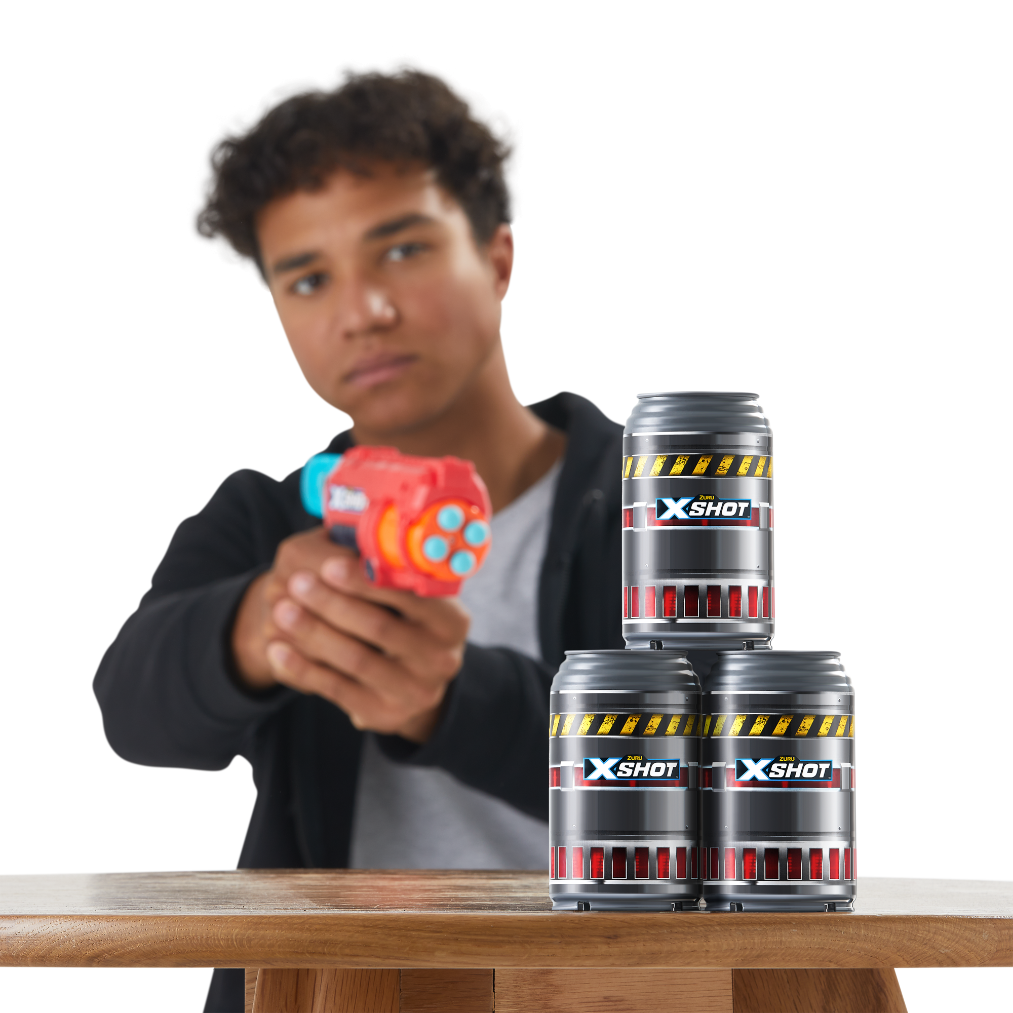 Игровой набор ZURU X-Shot EXCEL Фьюри ДУО (2 бластера, 3 мишени, 16 снарядов)