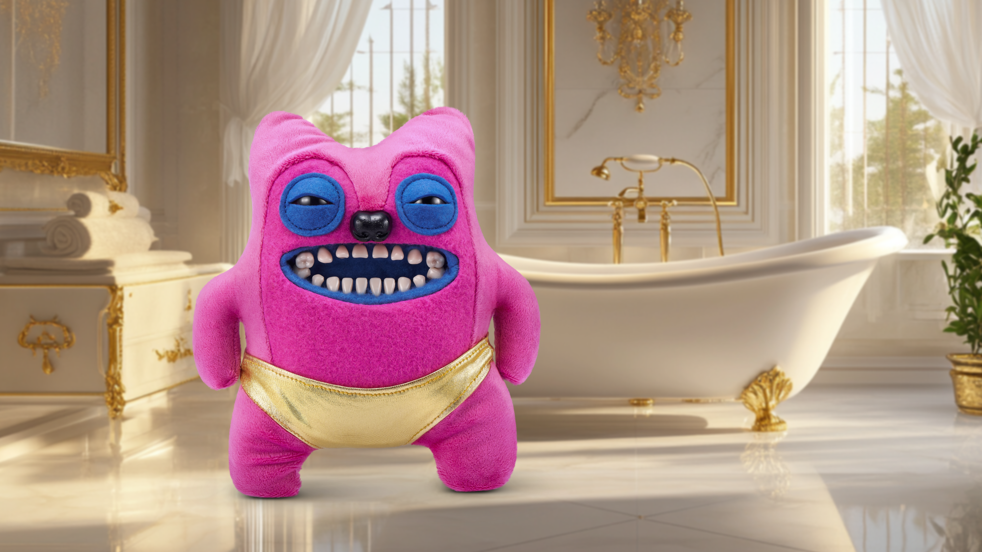 Плюшевая игрушка Zuru Fuggler Greedy Grinner - Pants