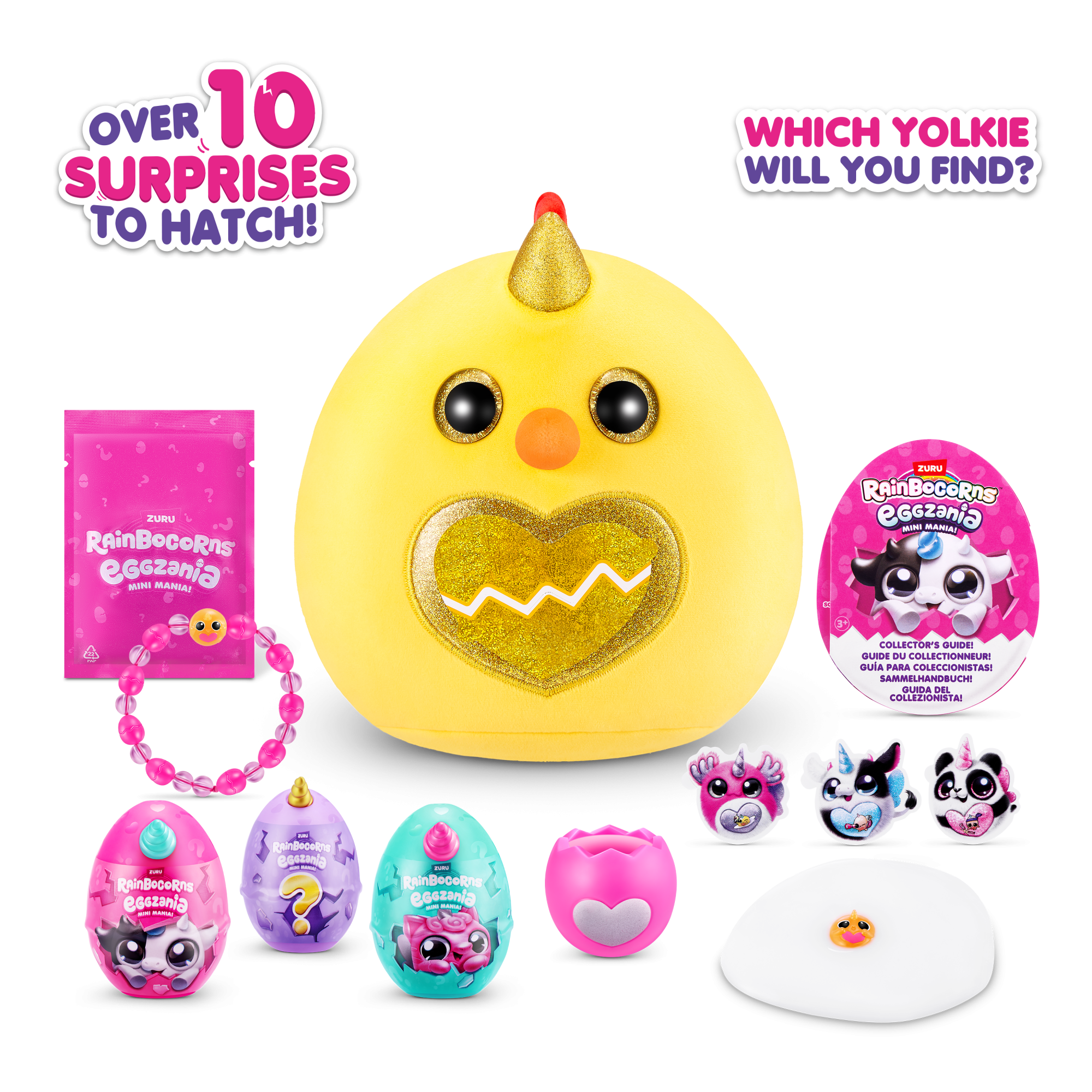 ZURU Rainbocorns Eggzania mini S1 с акс., игрушка-сюрприз